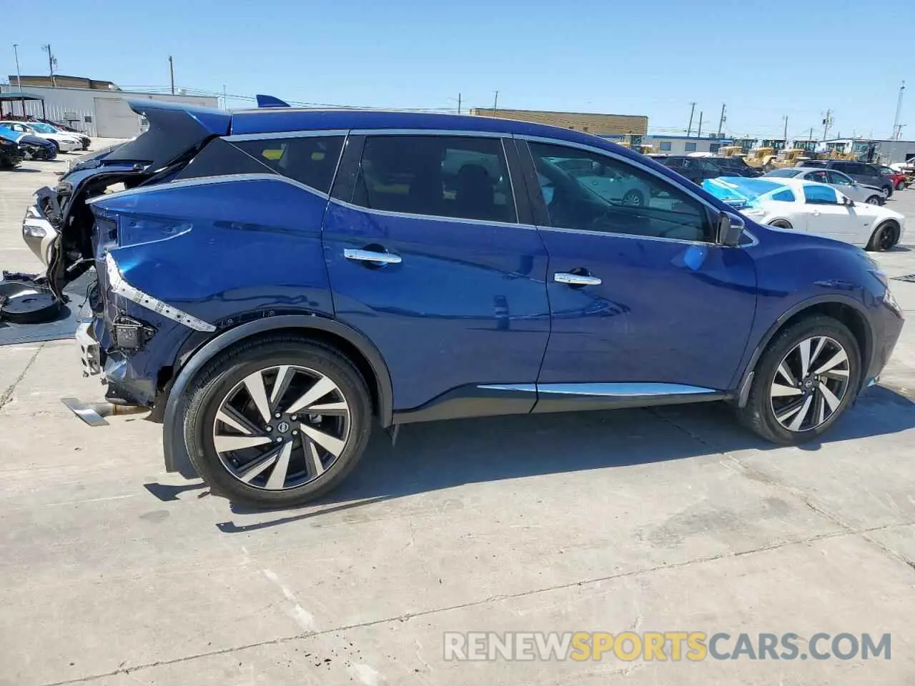 3 Photograph of a damaged car 5N1AZ2CJ2NC111564 NISSAN MURANO 2022