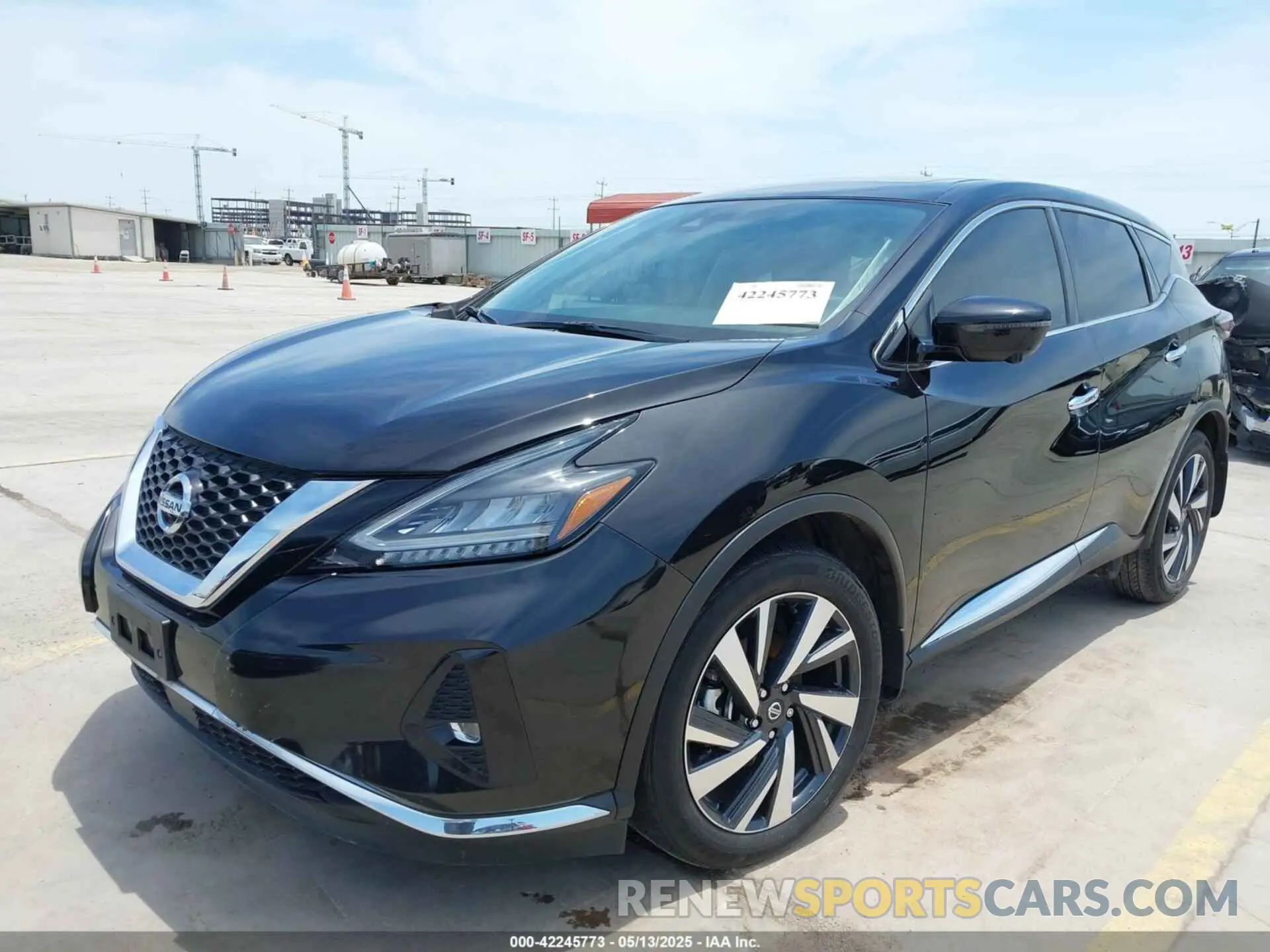 2 Photograph of a damaged car 5N1AZ2CJ4NC116622 NISSAN MURANO 2022