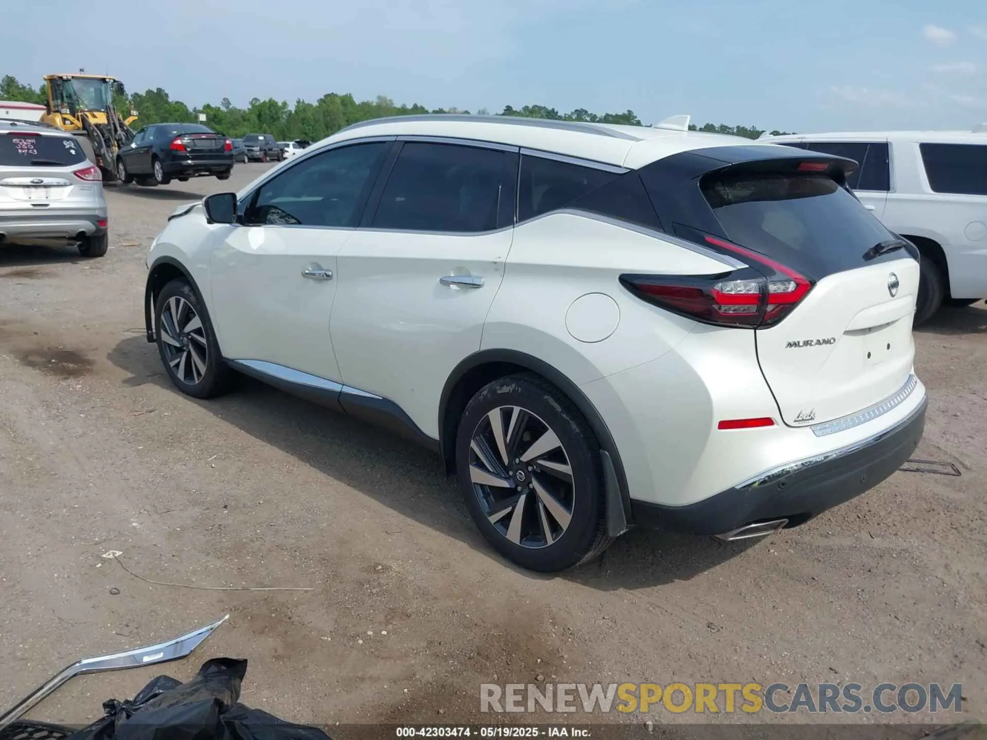 3 Photograph of a damaged car 5N1AZ2CJ7NC115996 NISSAN MURANO 2022