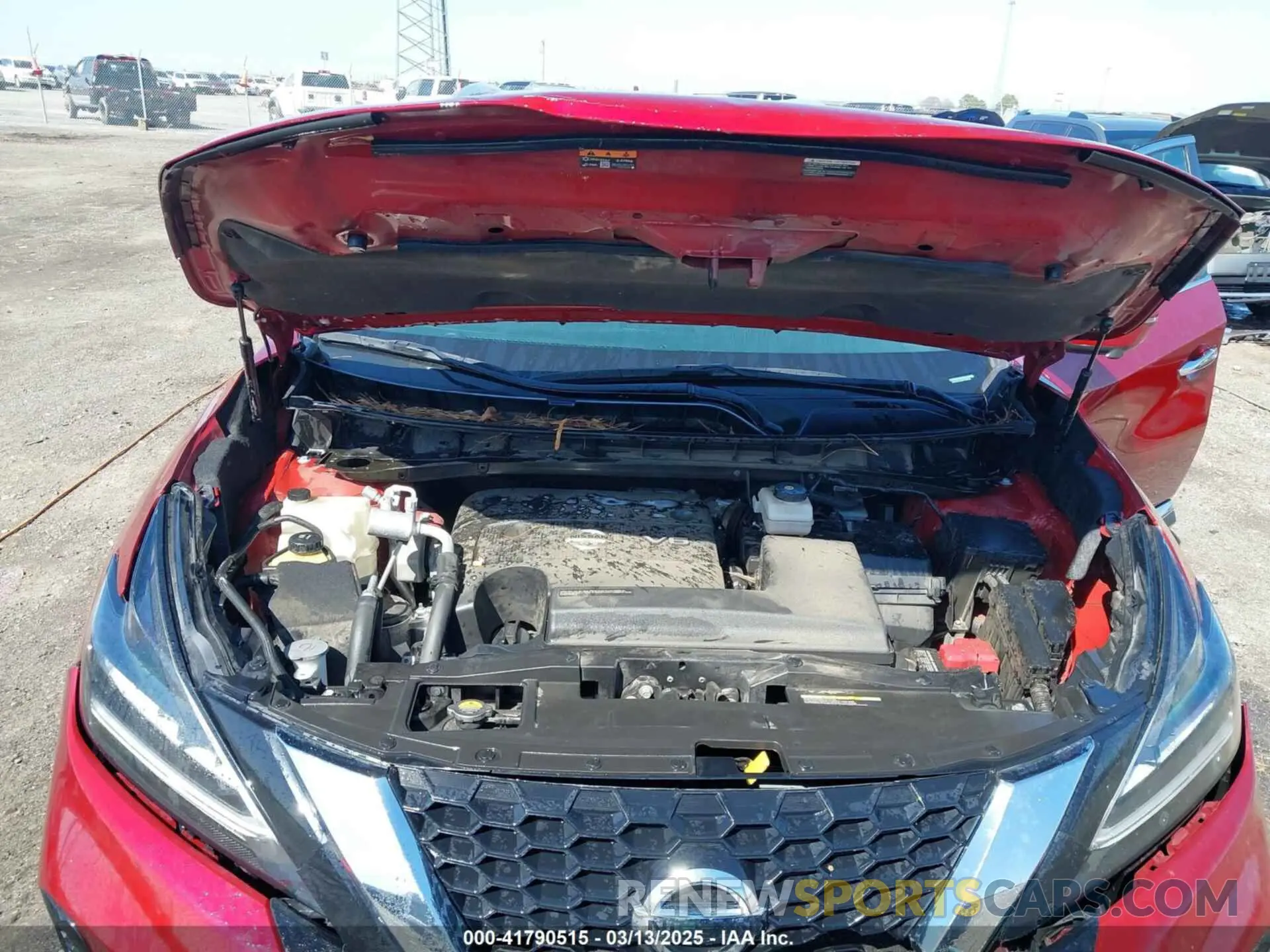 10 Photograph of a damaged car 5N1AZ2CJ8NC107826 NISSAN MURANO 2022