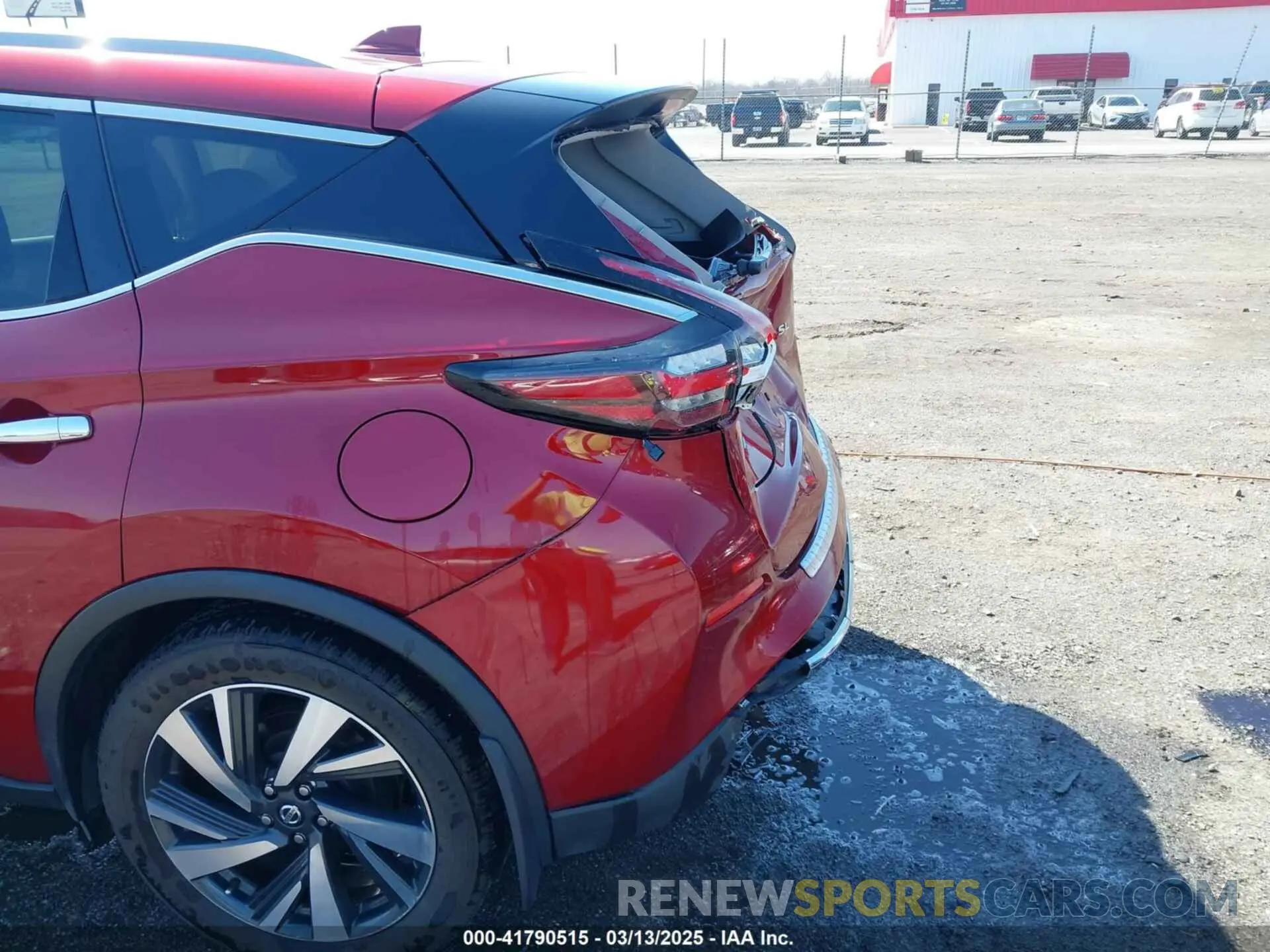 17 Photograph of a damaged car 5N1AZ2CJ8NC107826 NISSAN MURANO 2022