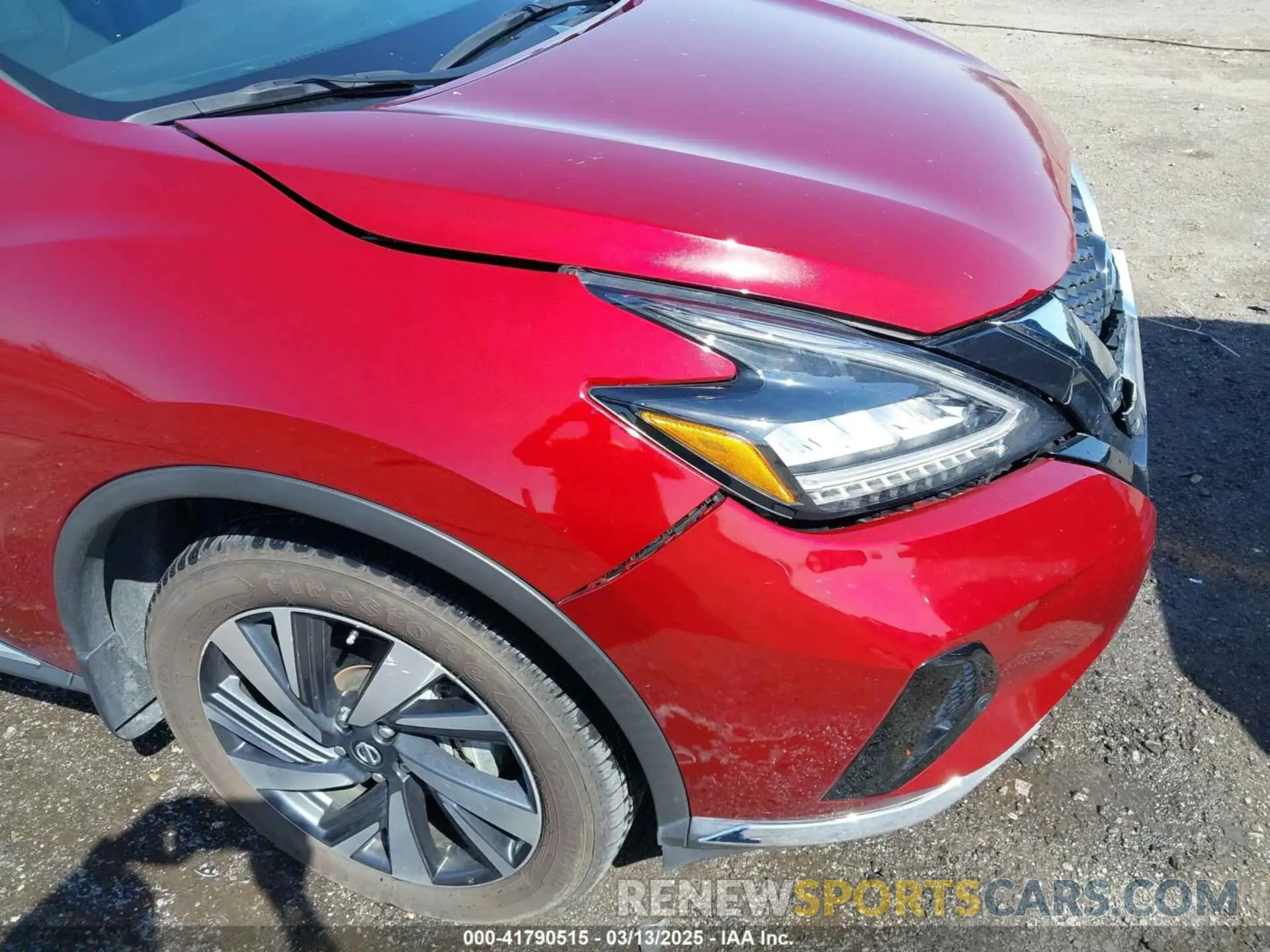 19 Photograph of a damaged car 5N1AZ2CJ8NC107826 NISSAN MURANO 2022