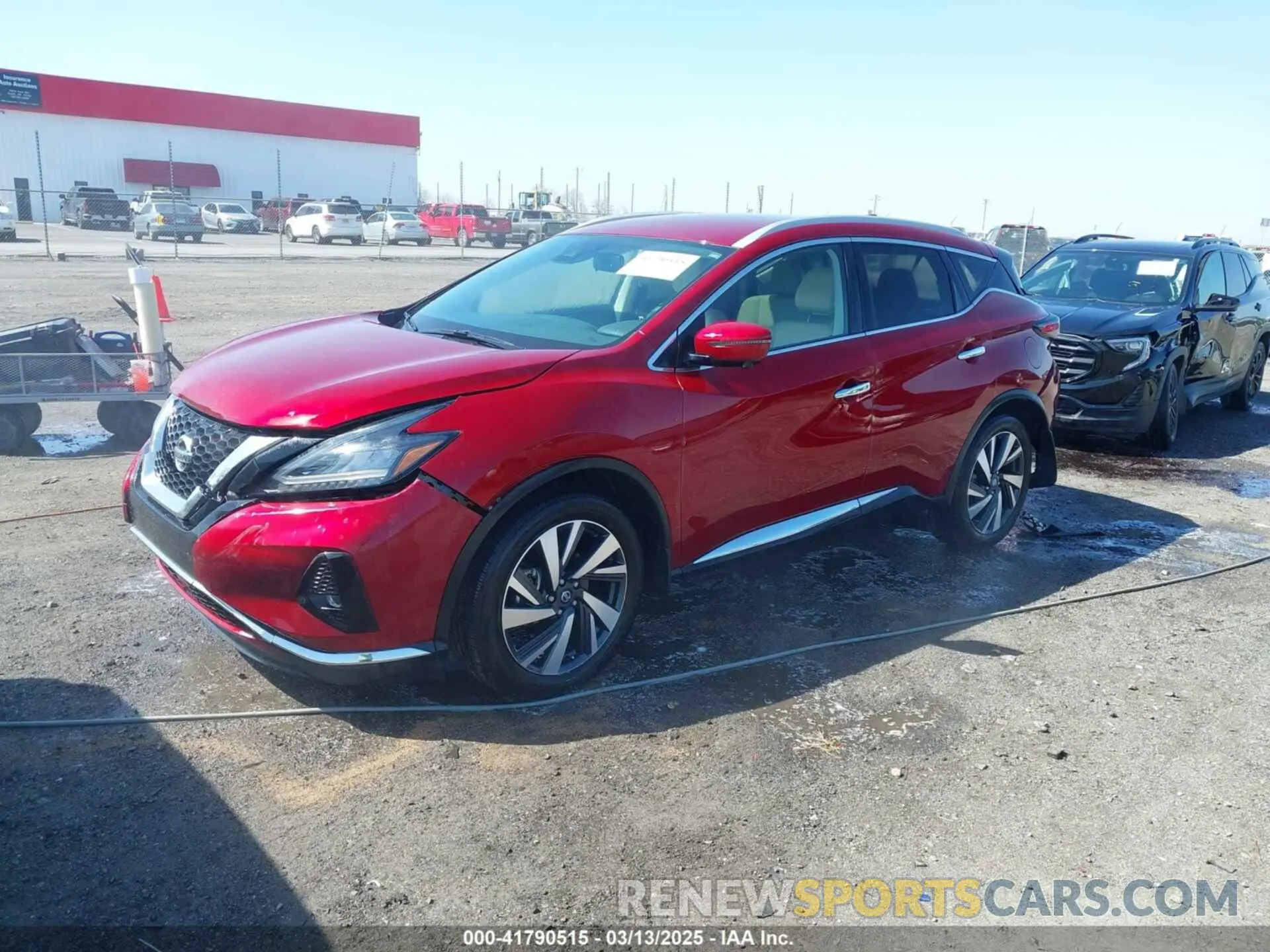 2 Photograph of a damaged car 5N1AZ2CJ8NC107826 NISSAN MURANO 2022