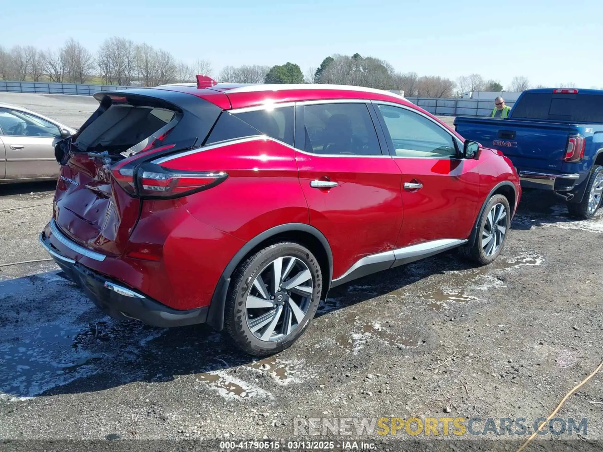 4 Photograph of a damaged car 5N1AZ2CJ8NC107826 NISSAN MURANO 2022
