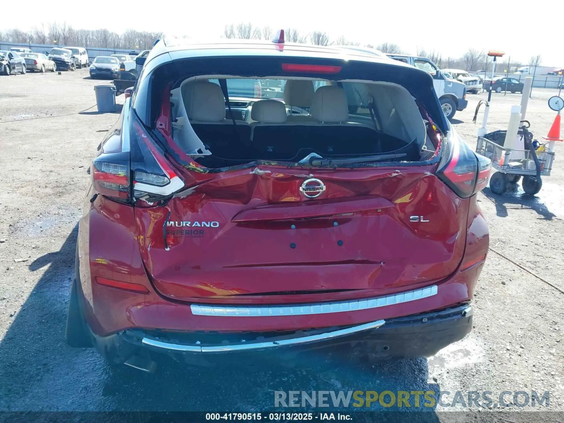 6 Photograph of a damaged car 5N1AZ2CJ8NC107826 NISSAN MURANO 2022