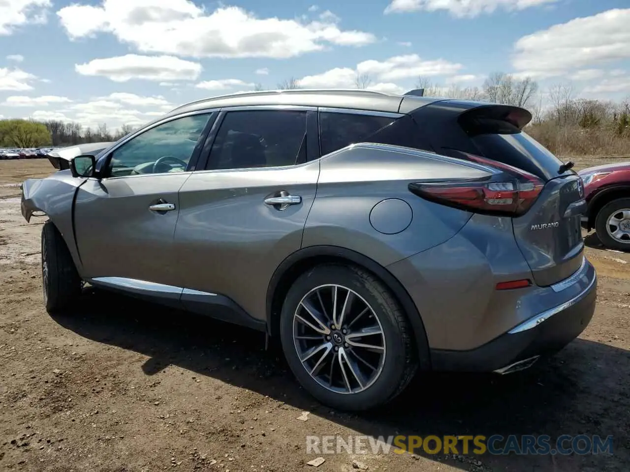 2 Photograph of a damaged car 5N1AZ2CJ8NC115554 NISSAN MURANO 2022
