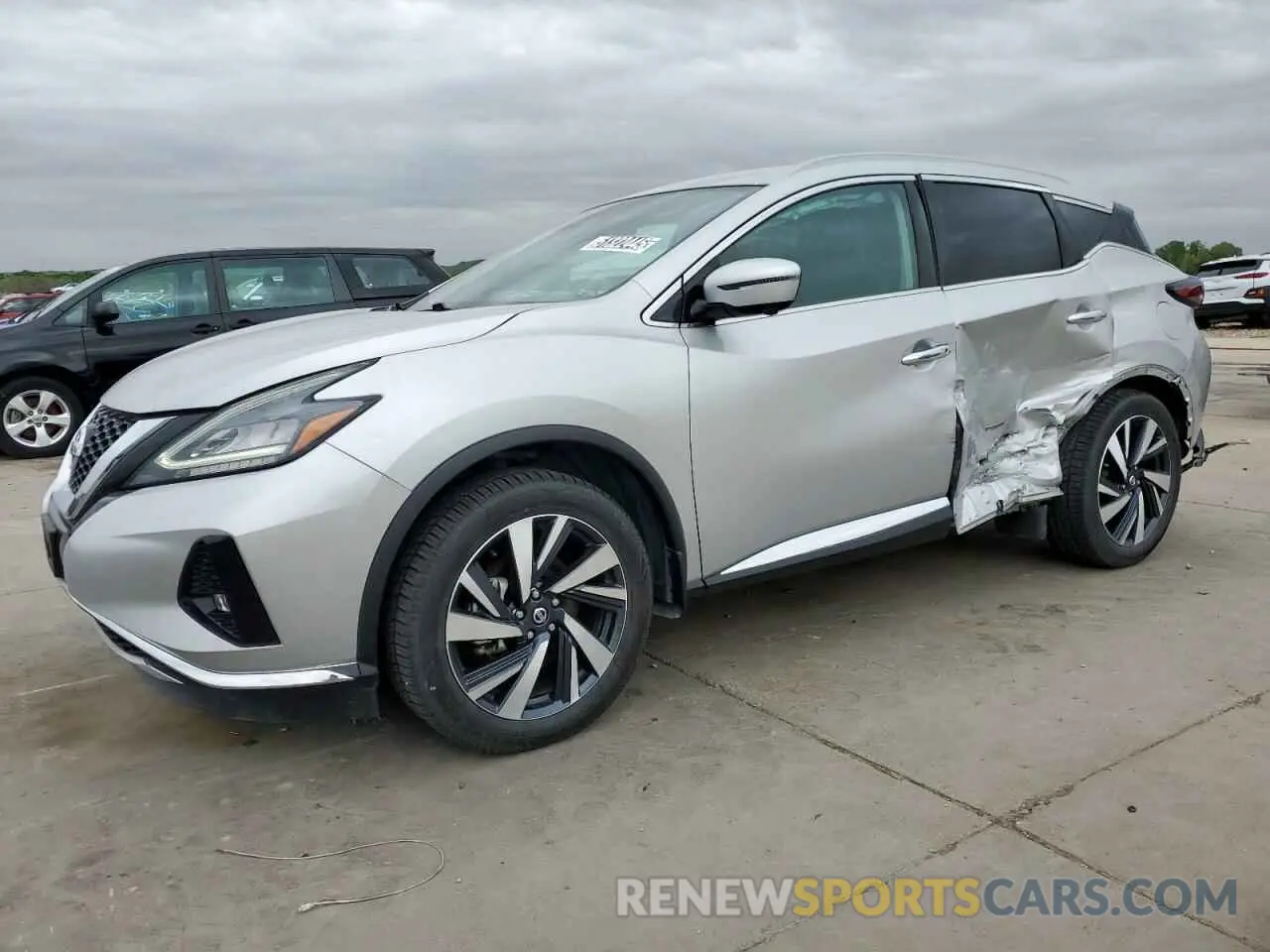 1 Photograph of a damaged car 5N1AZ2CJ9NC130175 NISSAN MURANO 2022