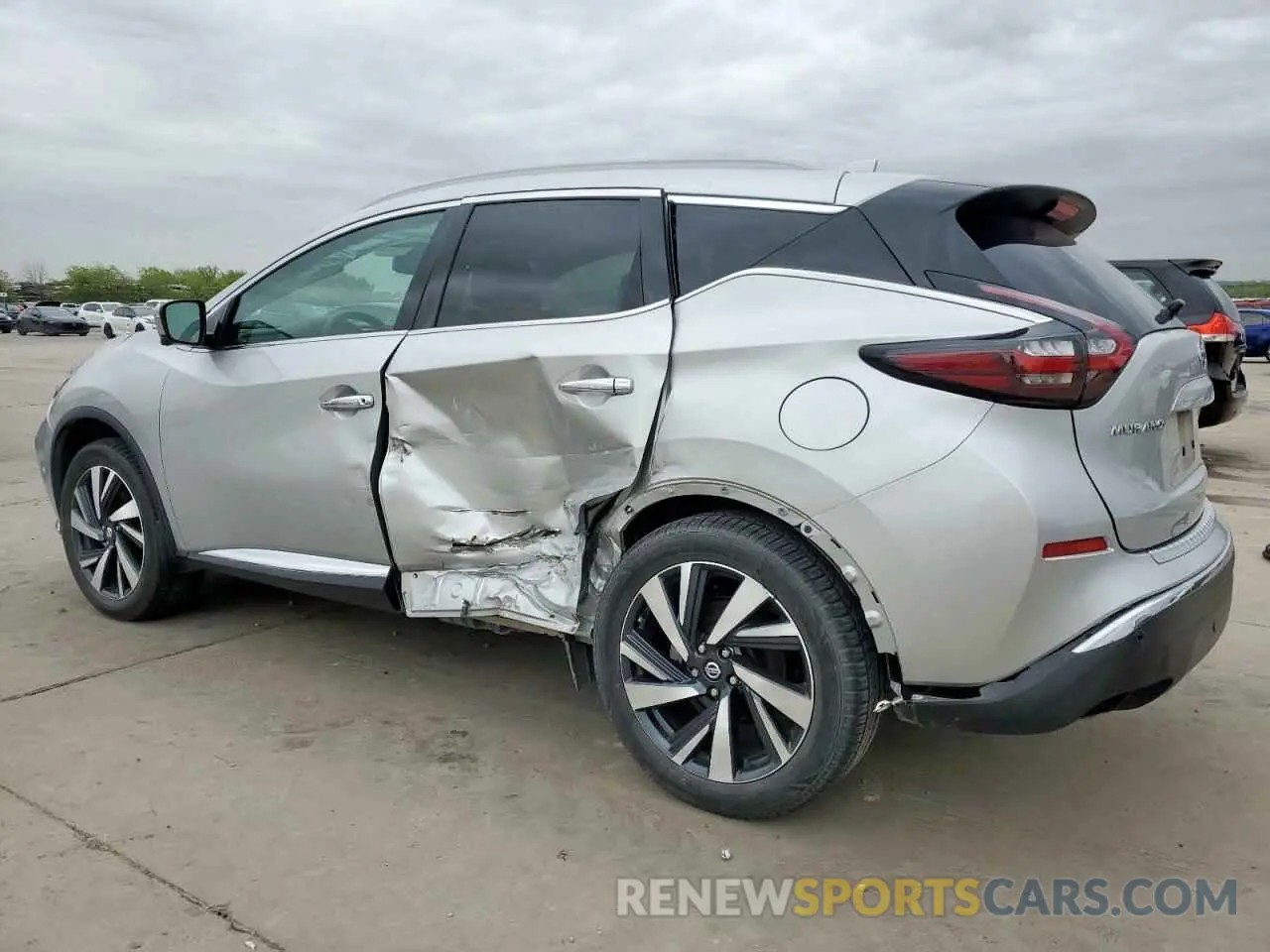 2 Photograph of a damaged car 5N1AZ2CJ9NC130175 NISSAN MURANO 2022