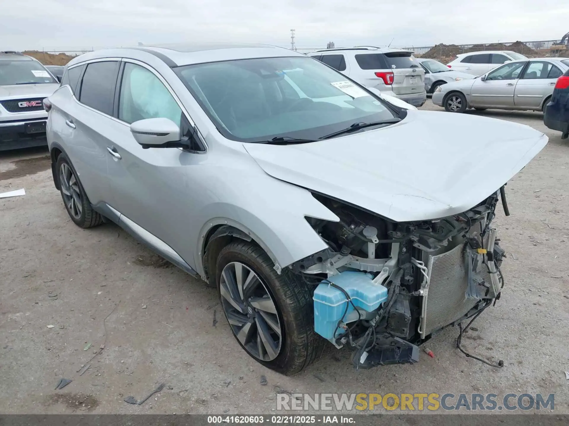 1 Photograph of a damaged car 5N1AZ2CJXNC108573 NISSAN MURANO 2022