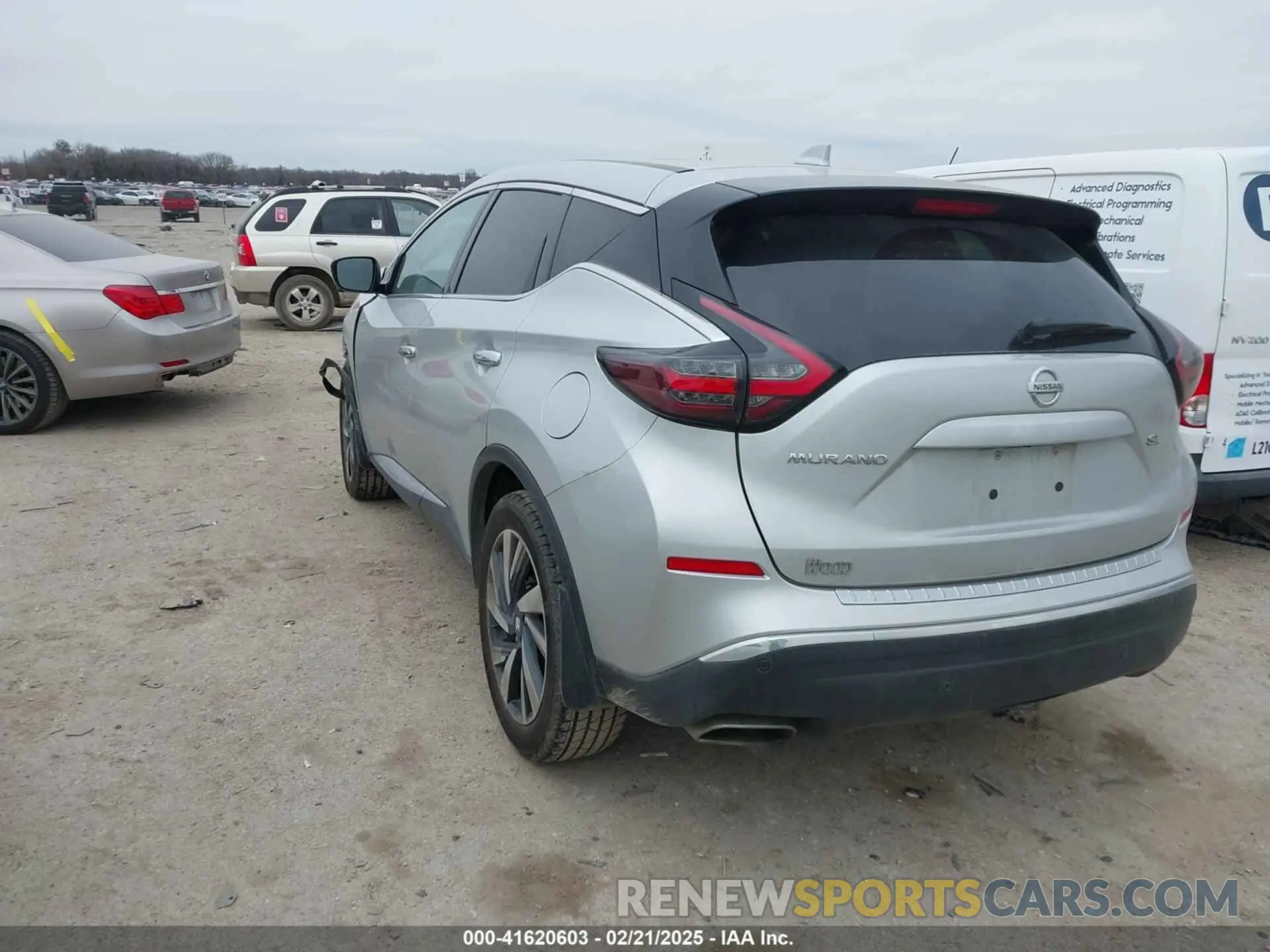 3 Photograph of a damaged car 5N1AZ2CJXNC108573 NISSAN MURANO 2022