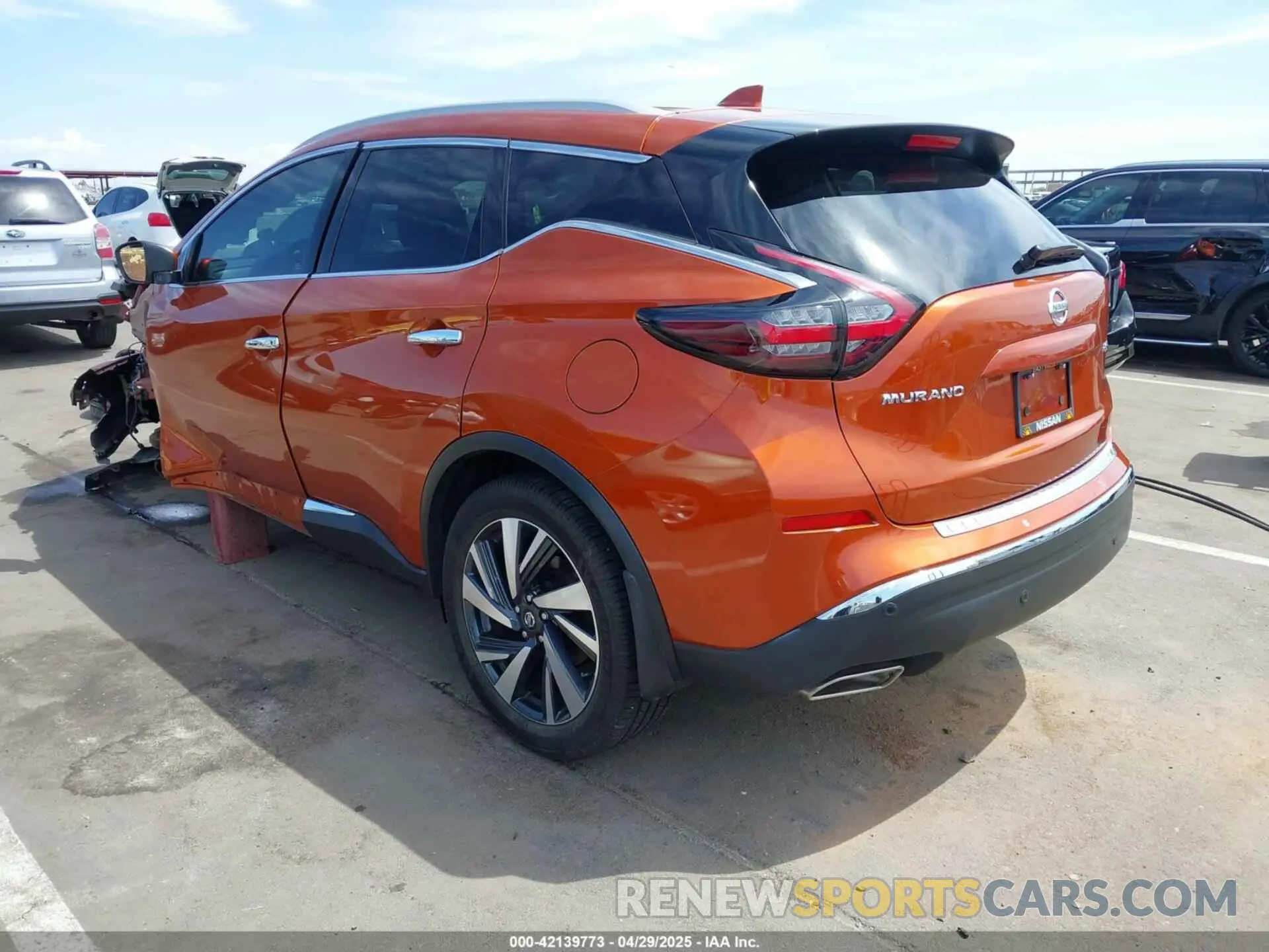 3 Photograph of a damaged car 5N1AZ2CJXNC110534 NISSAN MURANO 2022
