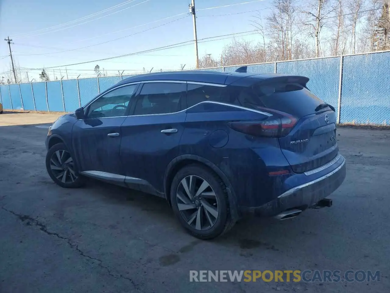 2 Photograph of a damaged car 5N1AZ2CS0NC119008 NISSAN MURANO 2022