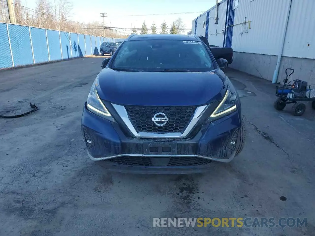 5 Photograph of a damaged car 5N1AZ2CS0NC119008 NISSAN MURANO 2022
