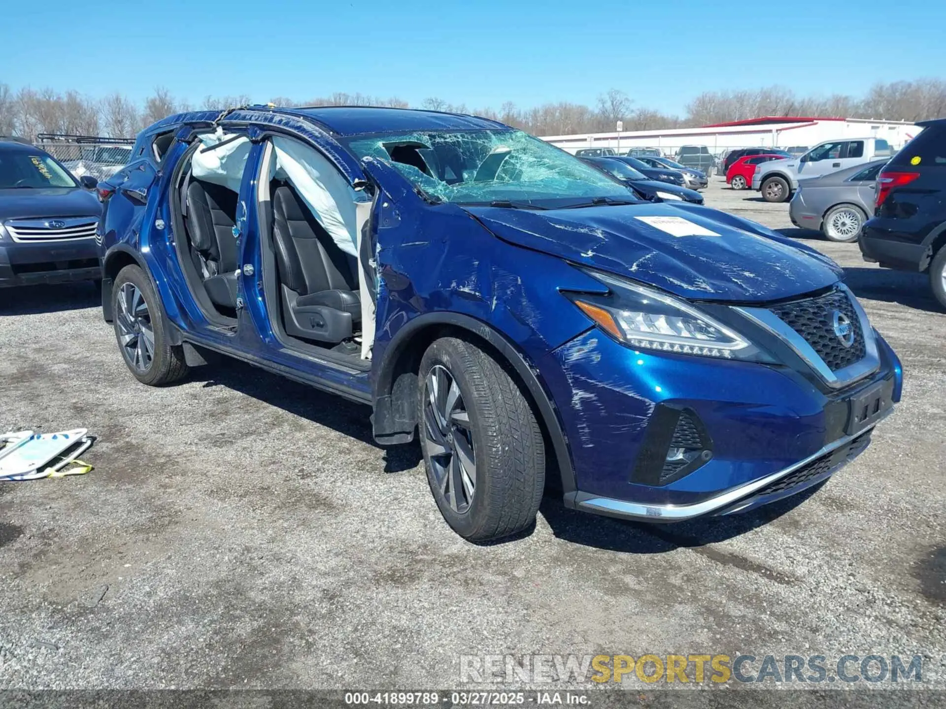 1 Photograph of a damaged car 5N1AZ2CS8NC107804 NISSAN MURANO 2022