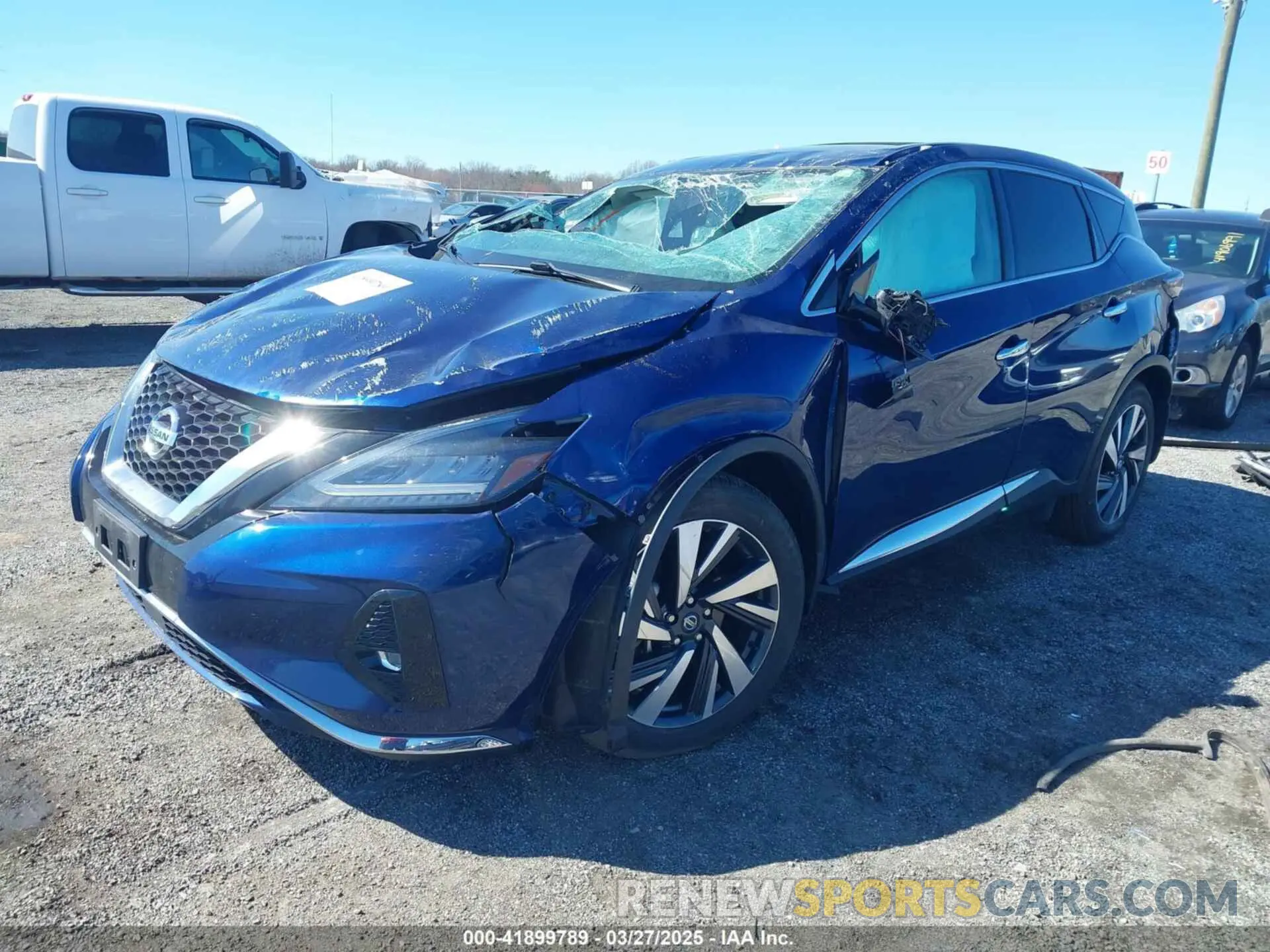 2 Photograph of a damaged car 5N1AZ2CS8NC107804 NISSAN MURANO 2022