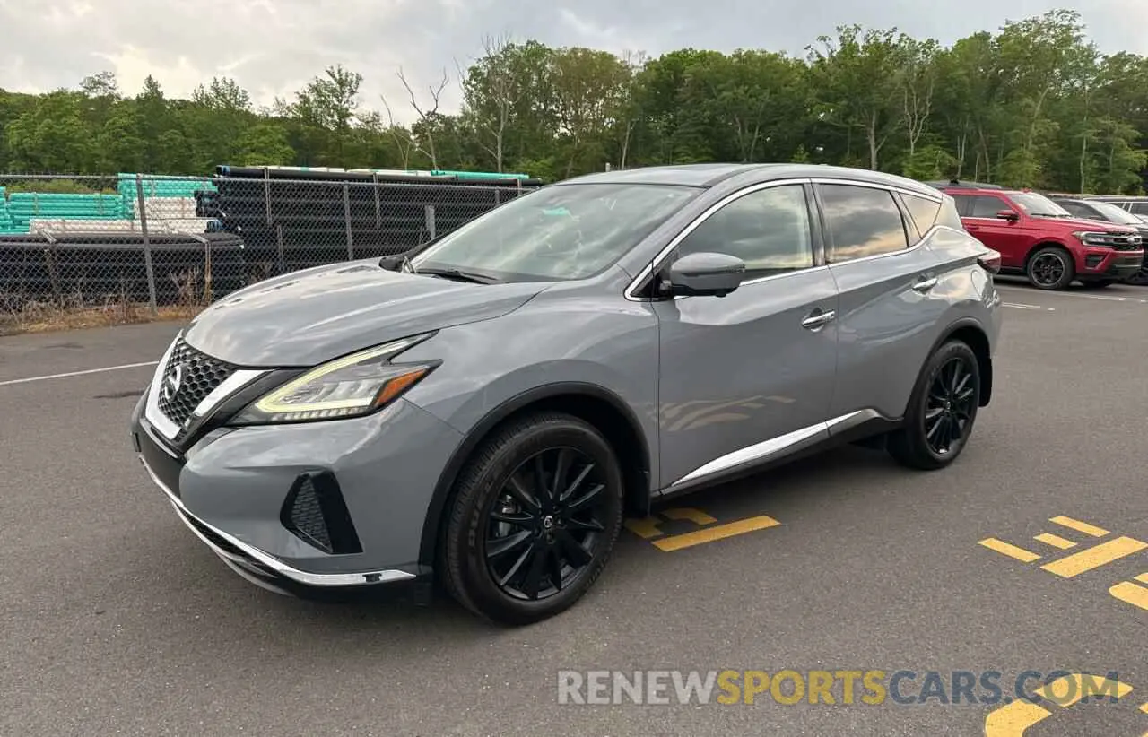 2 Photograph of a damaged car 5N1AZ2CS9NC109786 NISSAN MURANO 2022