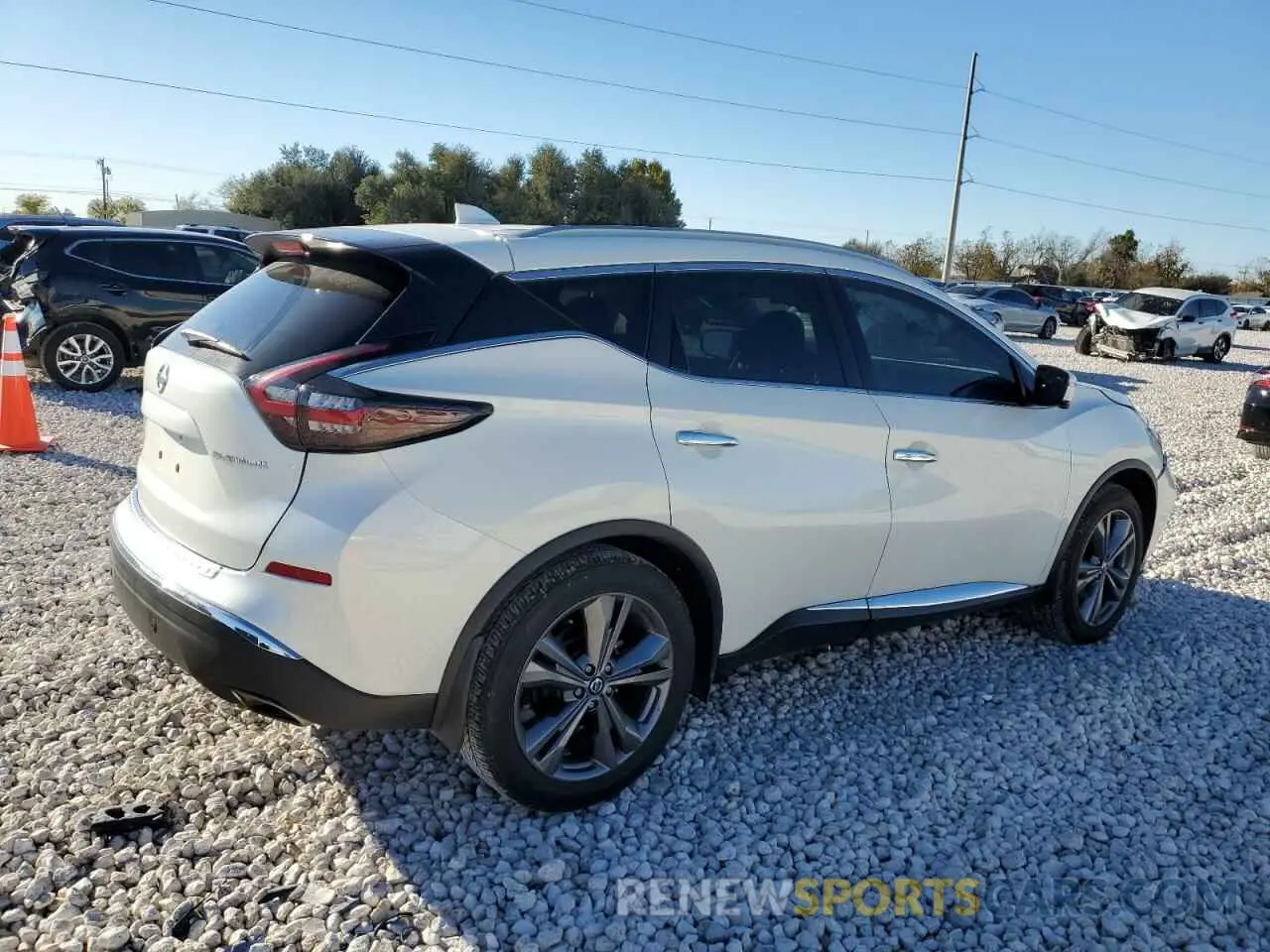 3 Photograph of a damaged car 5N1AZ2DJ3NC113628 NISSAN MURANO 2022