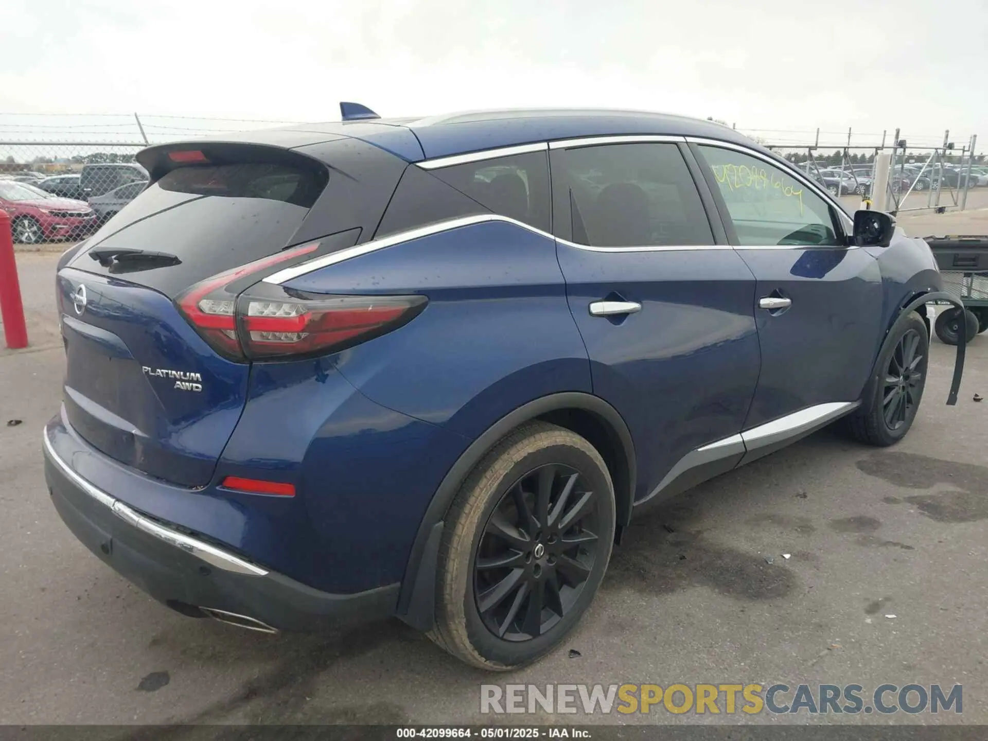 4 Photograph of a damaged car 5N1AZ2DS1NC125303 NISSAN MURANO 2022
