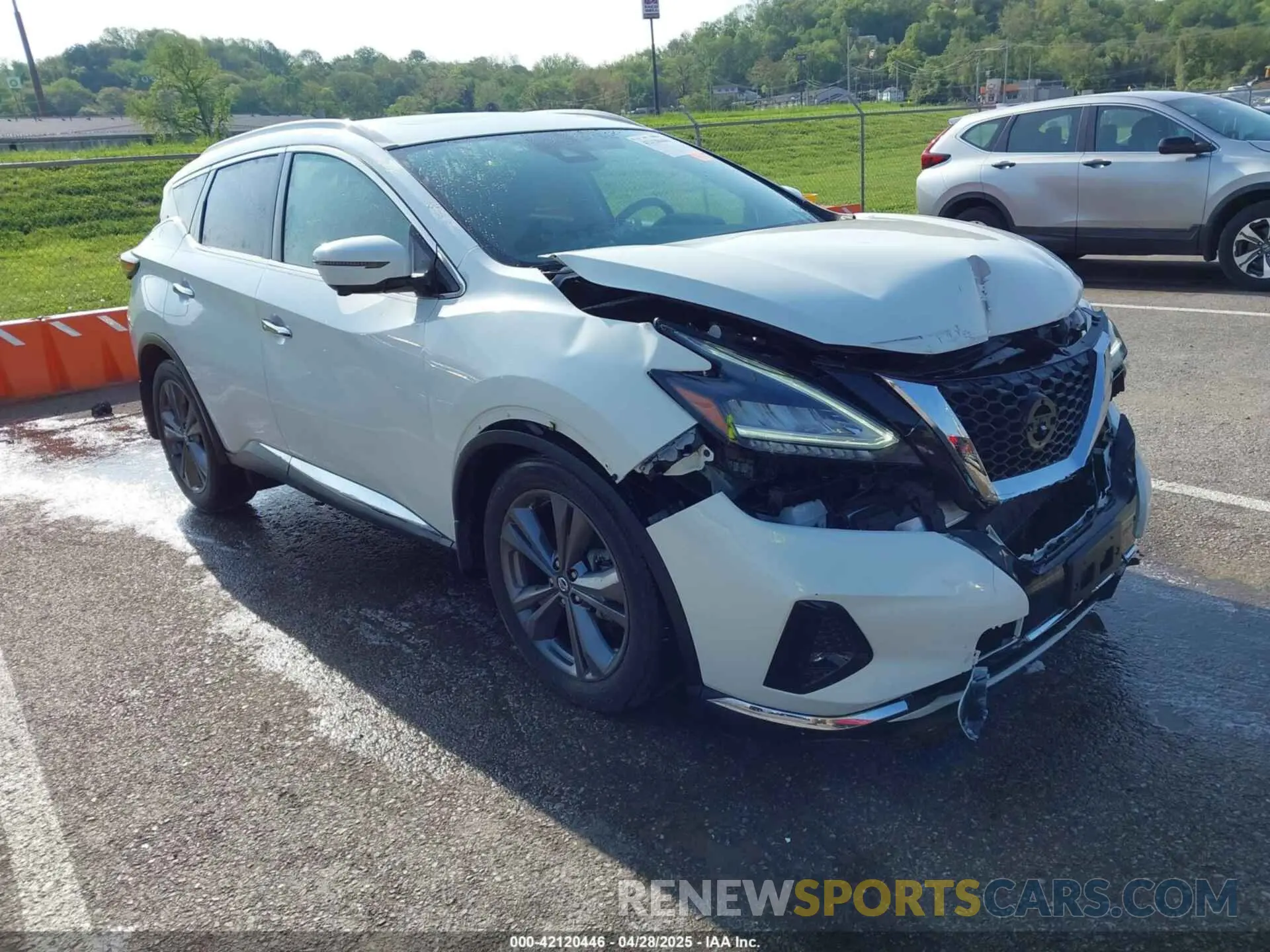 1 Photograph of a damaged car 5N1AZ2DS3NC114836 NISSAN MURANO 2022