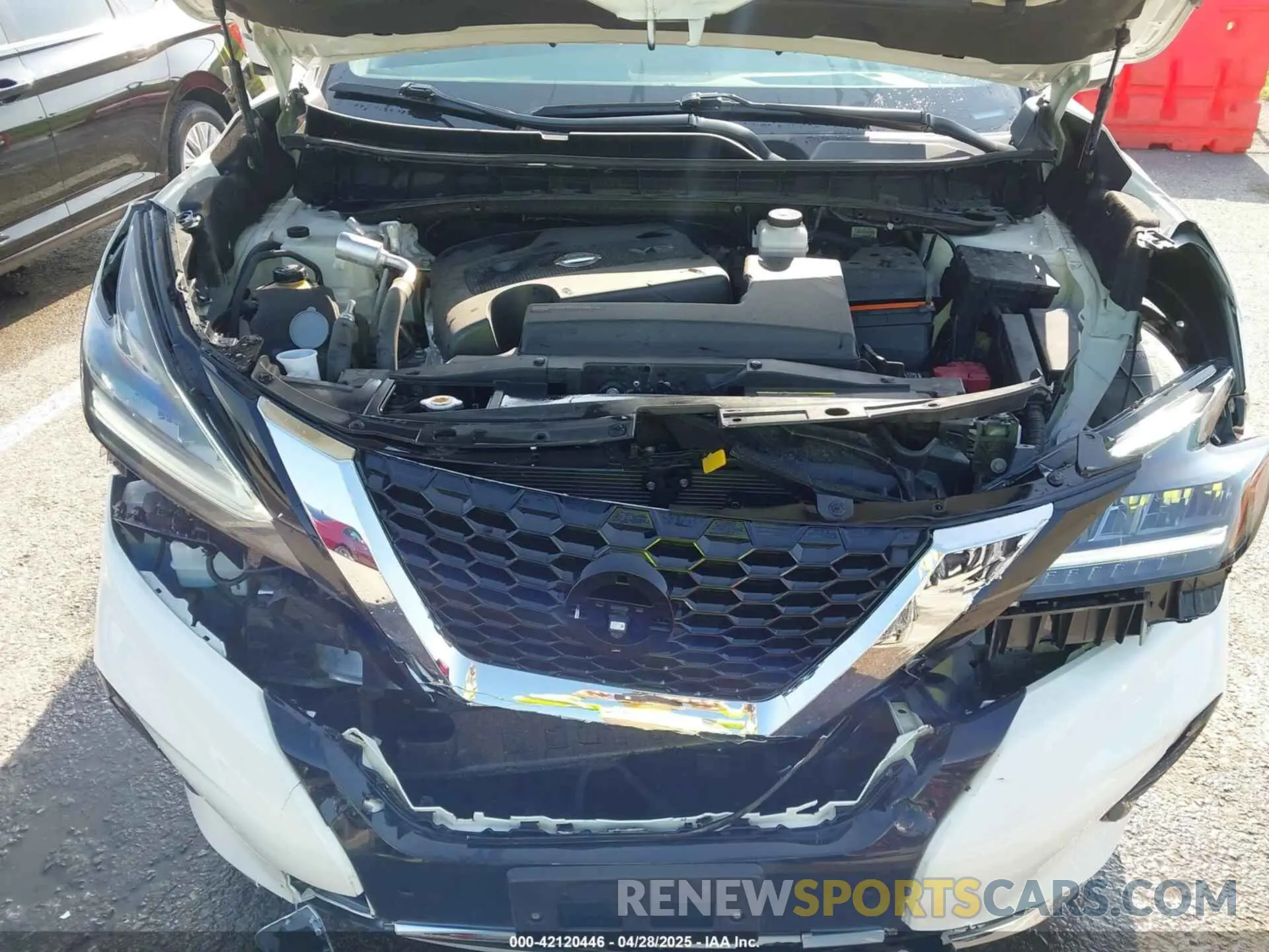 10 Photograph of a damaged car 5N1AZ2DS3NC114836 NISSAN MURANO 2022