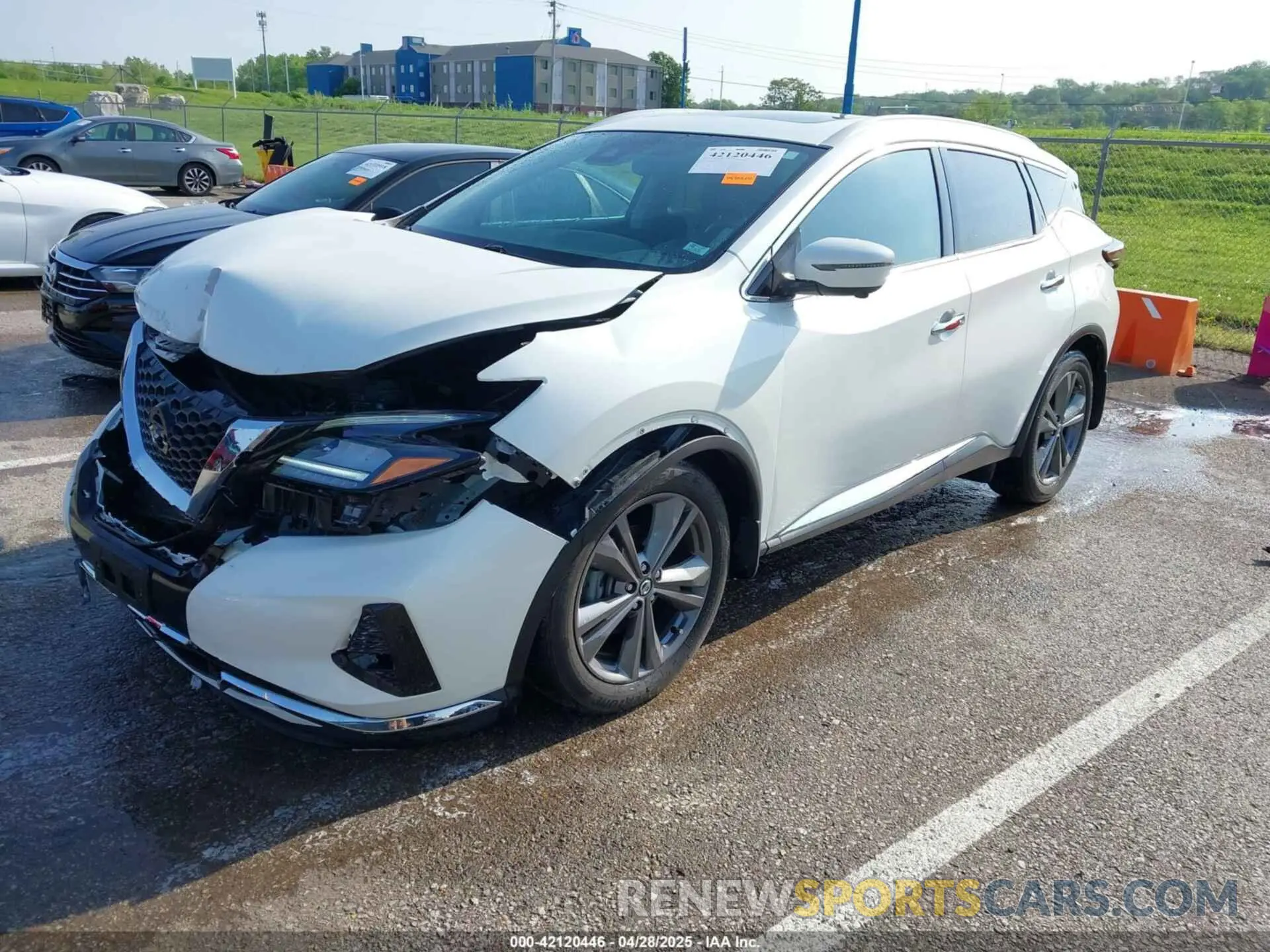 2 Photograph of a damaged car 5N1AZ2DS3NC114836 NISSAN MURANO 2022