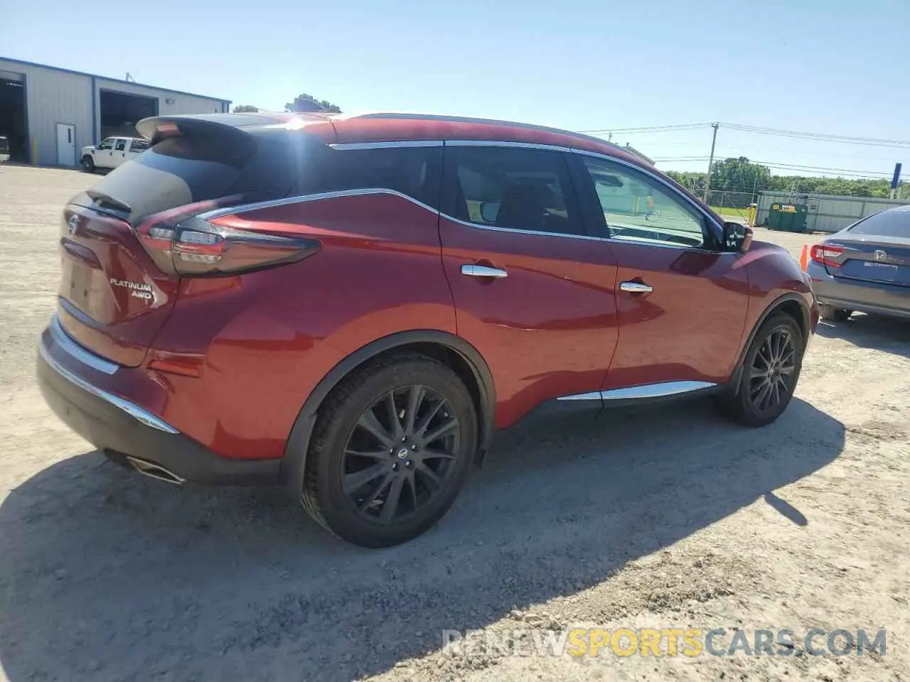 3 Photograph of a damaged car 5N1AZ2DS6NC114054 NISSAN MURANO 2022