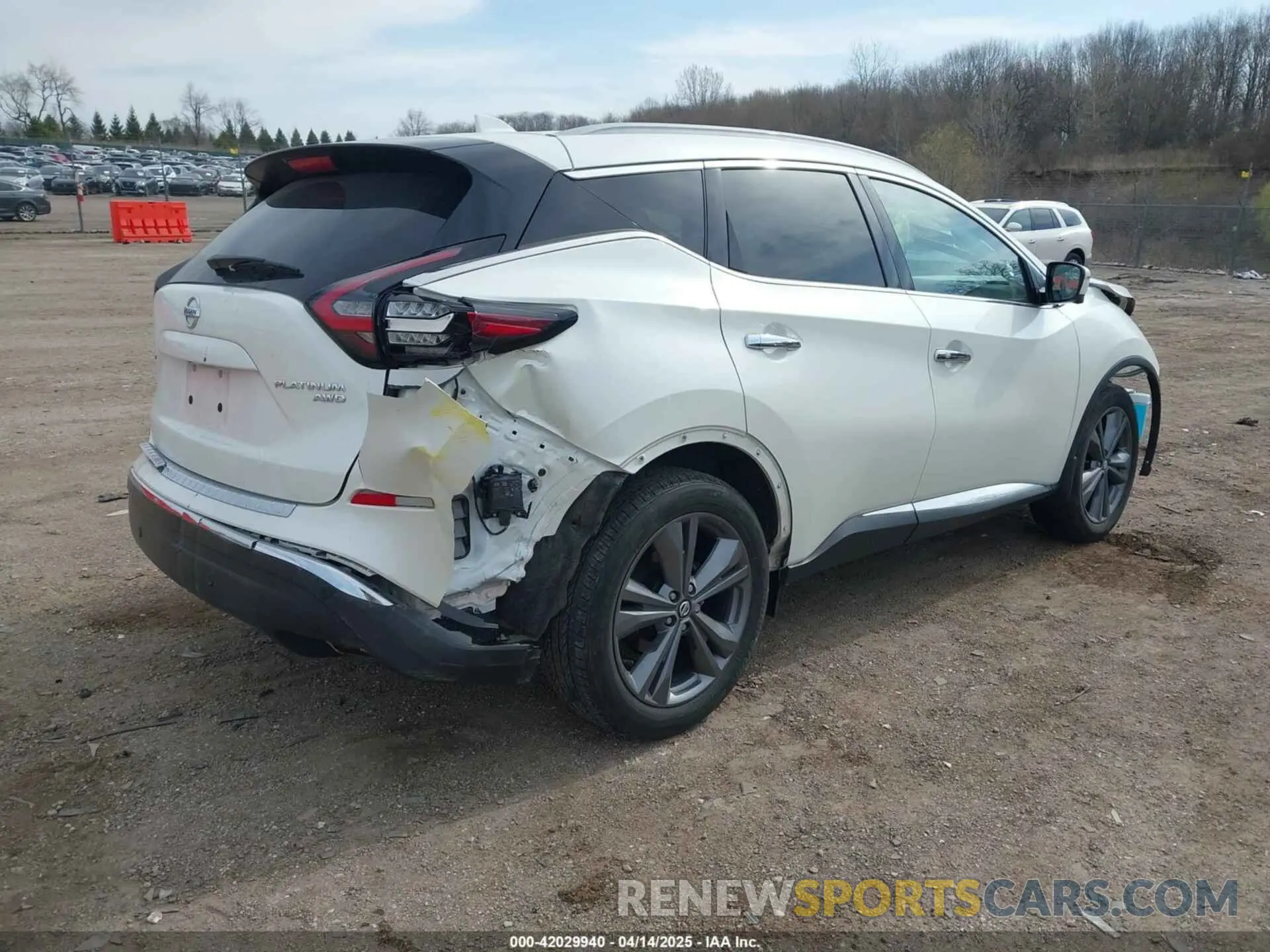 4 Photograph of a damaged car 5N1AZ2DSXNC112047 NISSAN MURANO 2022