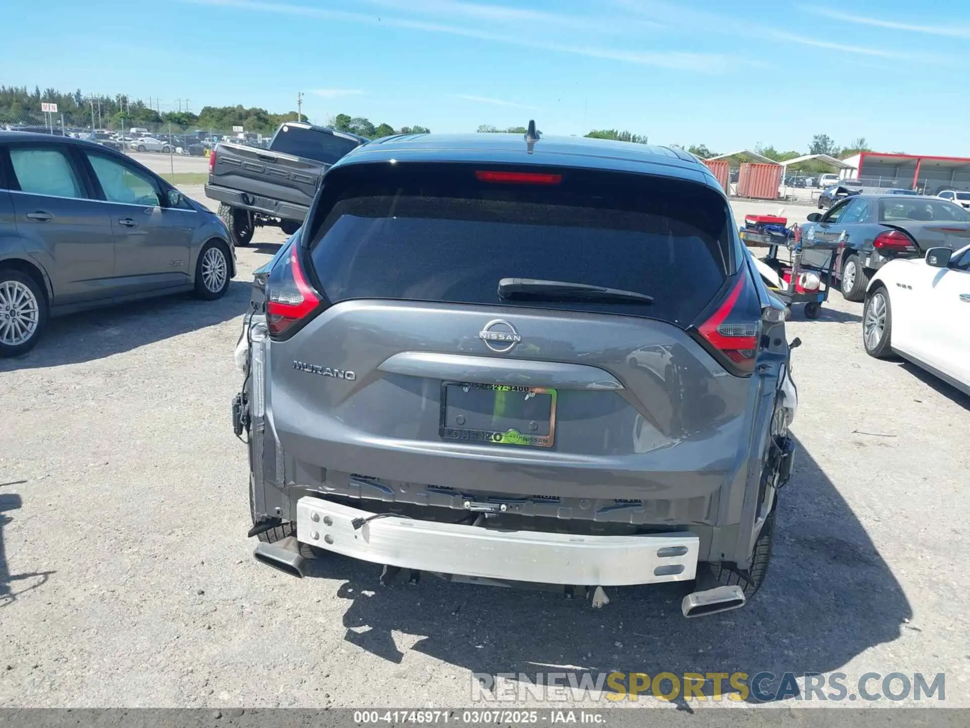 15 Photograph of a damaged car 5N1AZ2AJ3PC137693 NISSAN MURANO 2023