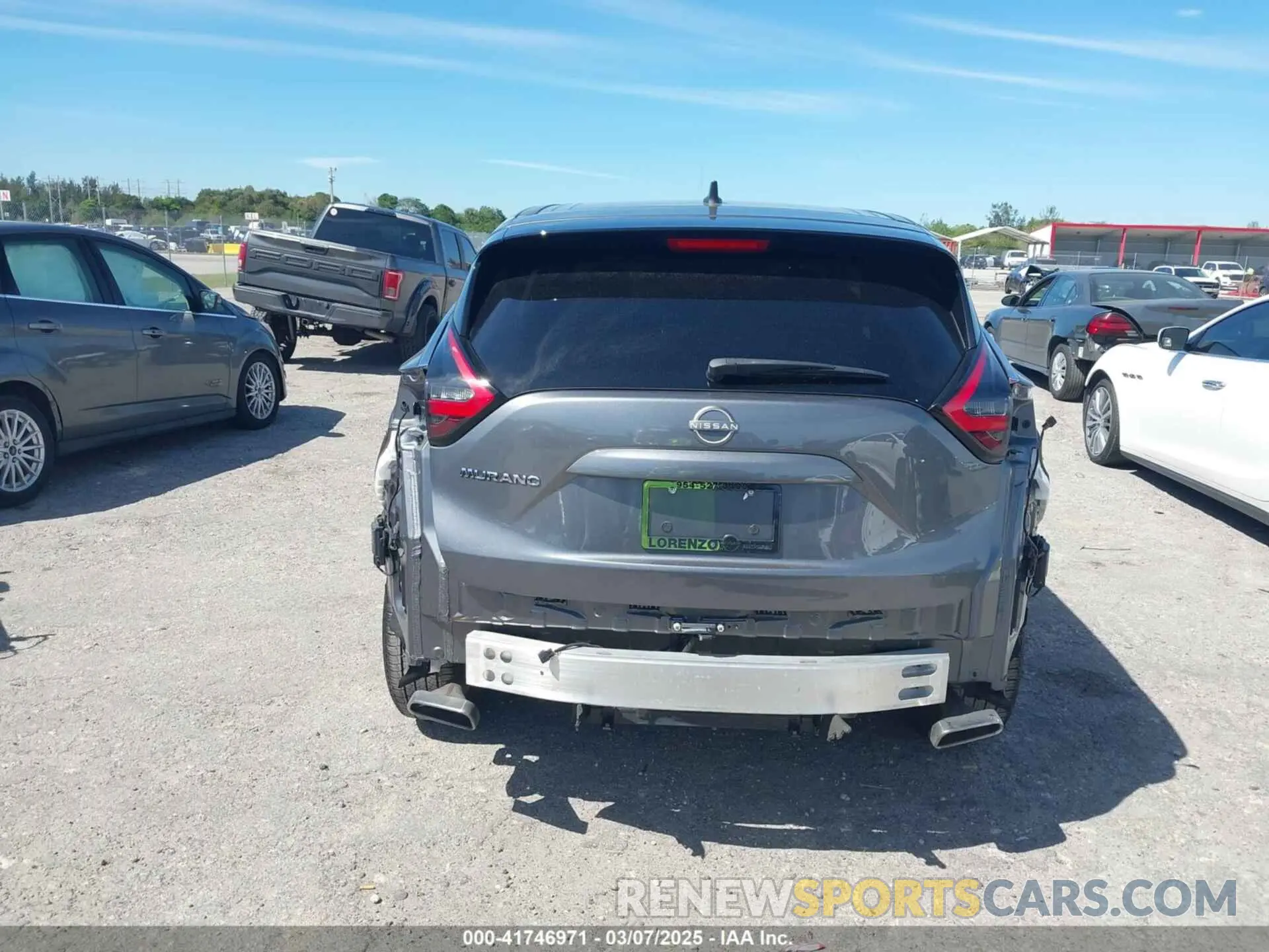 19 Photograph of a damaged car 5N1AZ2AJ3PC137693 NISSAN MURANO 2023