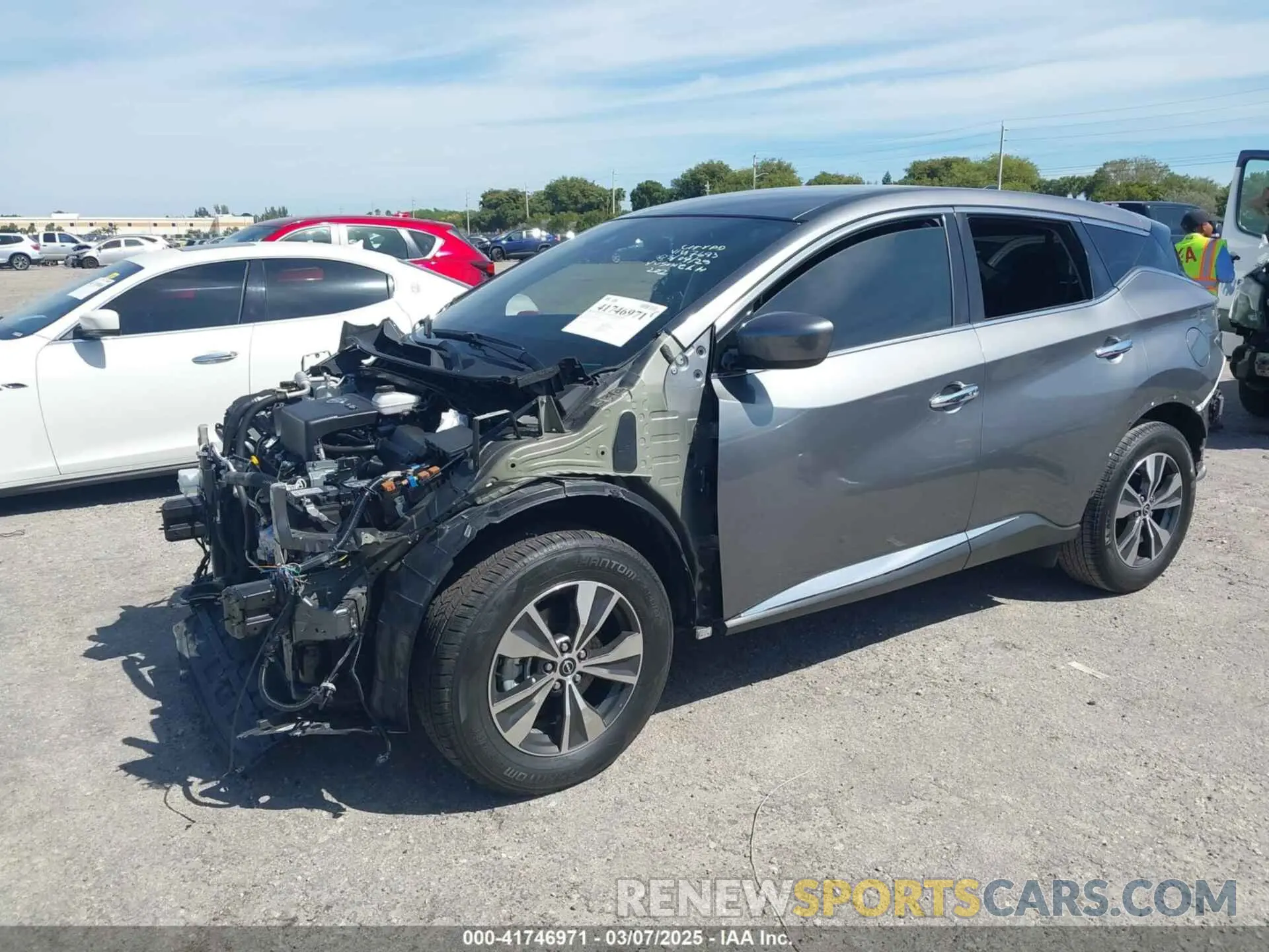 2 Photograph of a damaged car 5N1AZ2AJ3PC137693 NISSAN MURANO 2023
