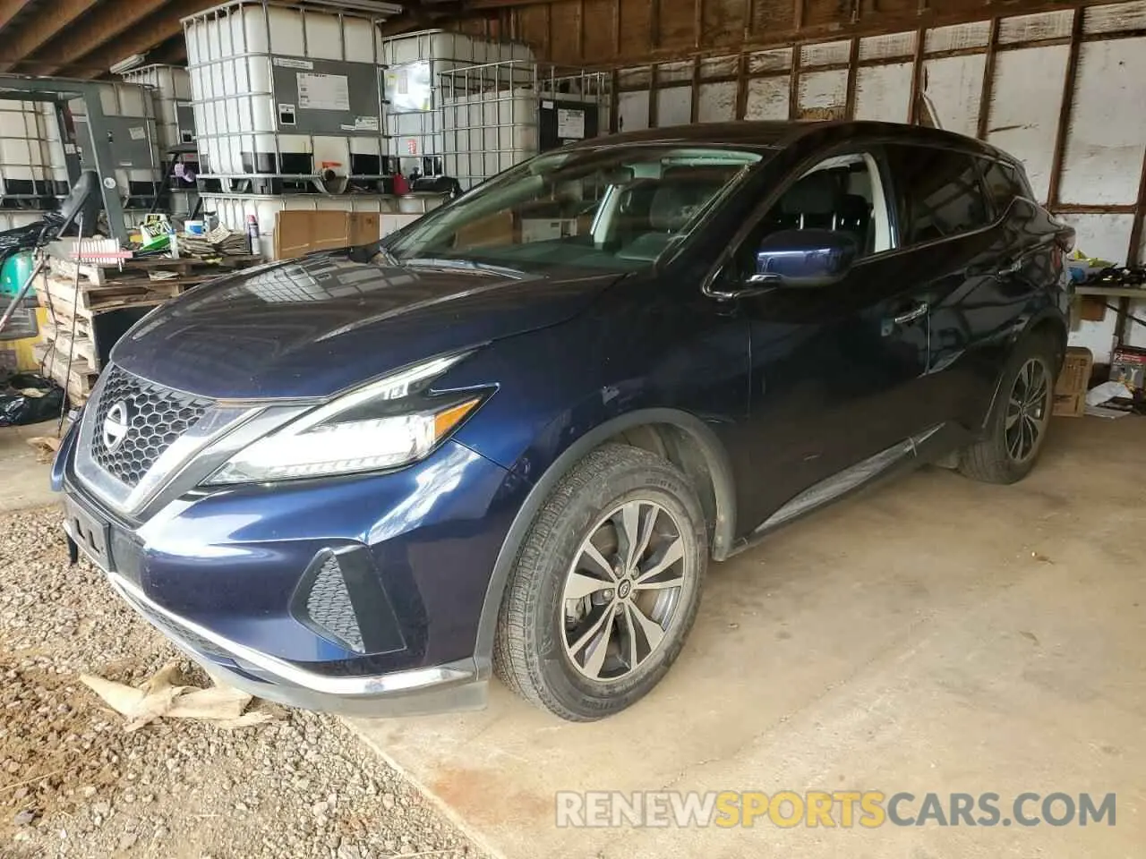 1 Photograph of a damaged car 5N1AZ2AJ4PC108834 NISSAN MURANO 2023