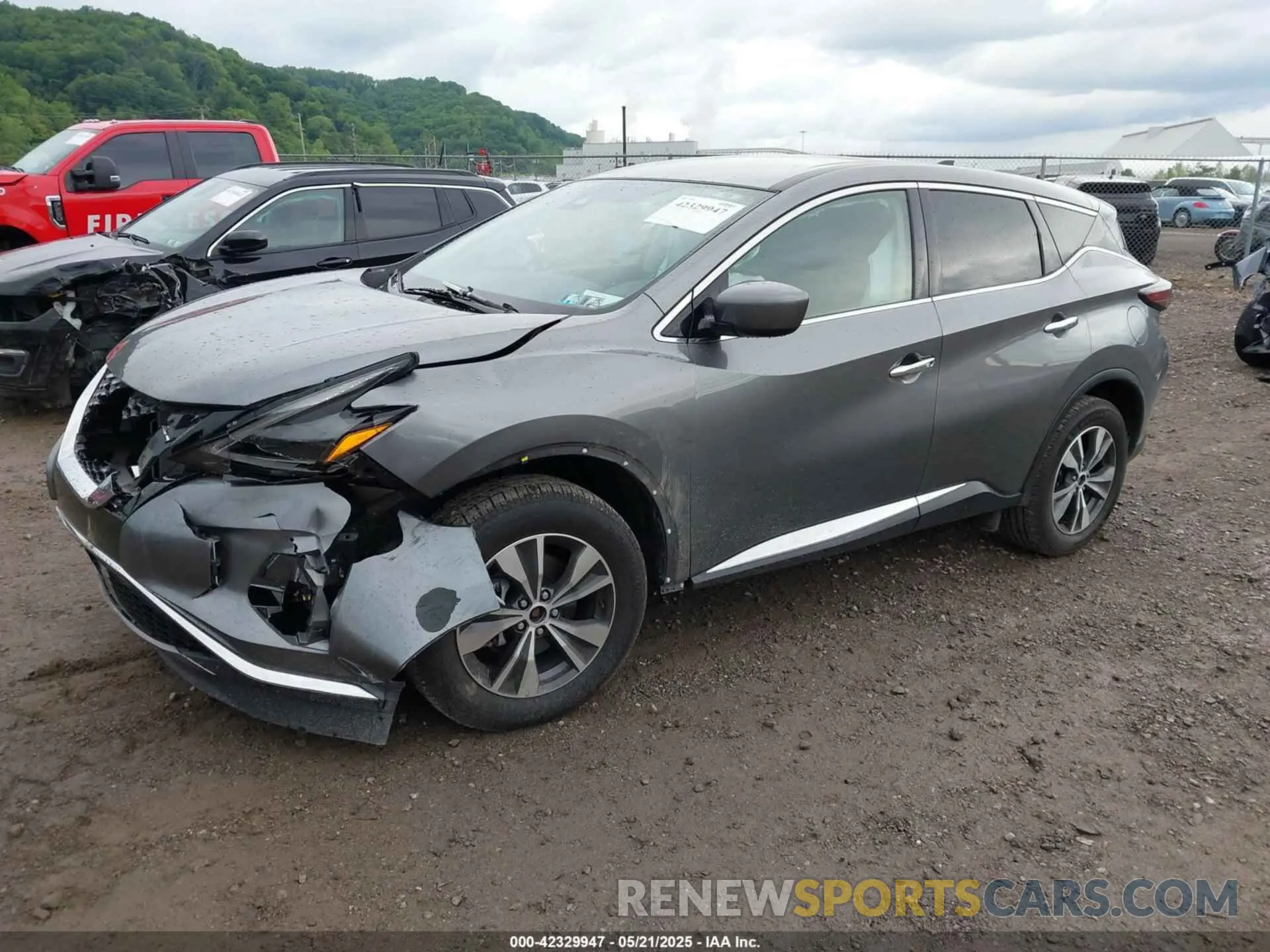 2 Photograph of a damaged car 5N1AZ2AJ7PC115700 NISSAN MURANO 2023
