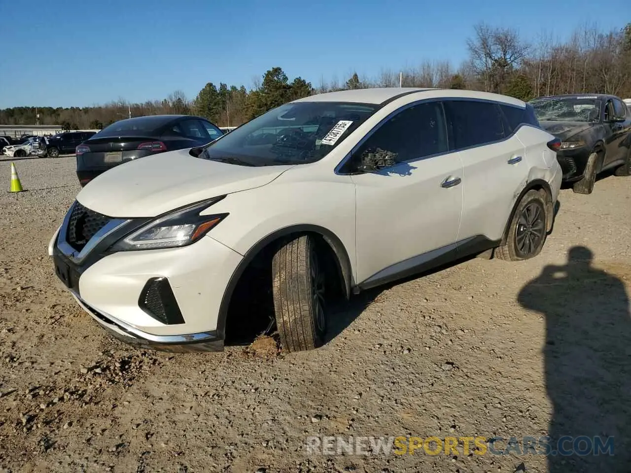 1 Photograph of a damaged car 5N1AZ2AJ9PC111602 NISSAN MURANO 2023