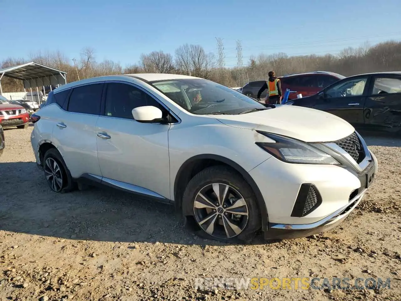 4 Photograph of a damaged car 5N1AZ2AJ9PC111602 NISSAN MURANO 2023