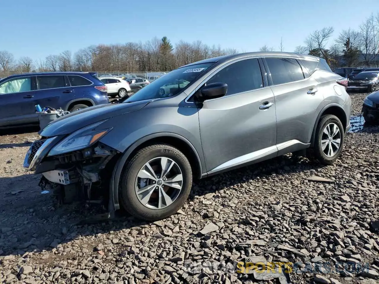 1 Photograph of a damaged car 5N1AZ2AS9PC111110 NISSAN MURANO 2023