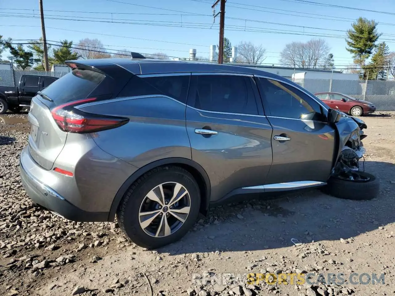 3 Photograph of a damaged car 5N1AZ2AS9PC111110 NISSAN MURANO 2023