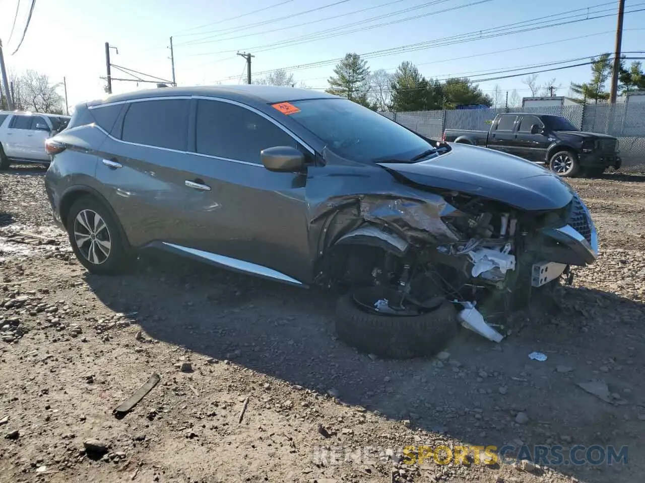 4 Photograph of a damaged car 5N1AZ2AS9PC111110 NISSAN MURANO 2023