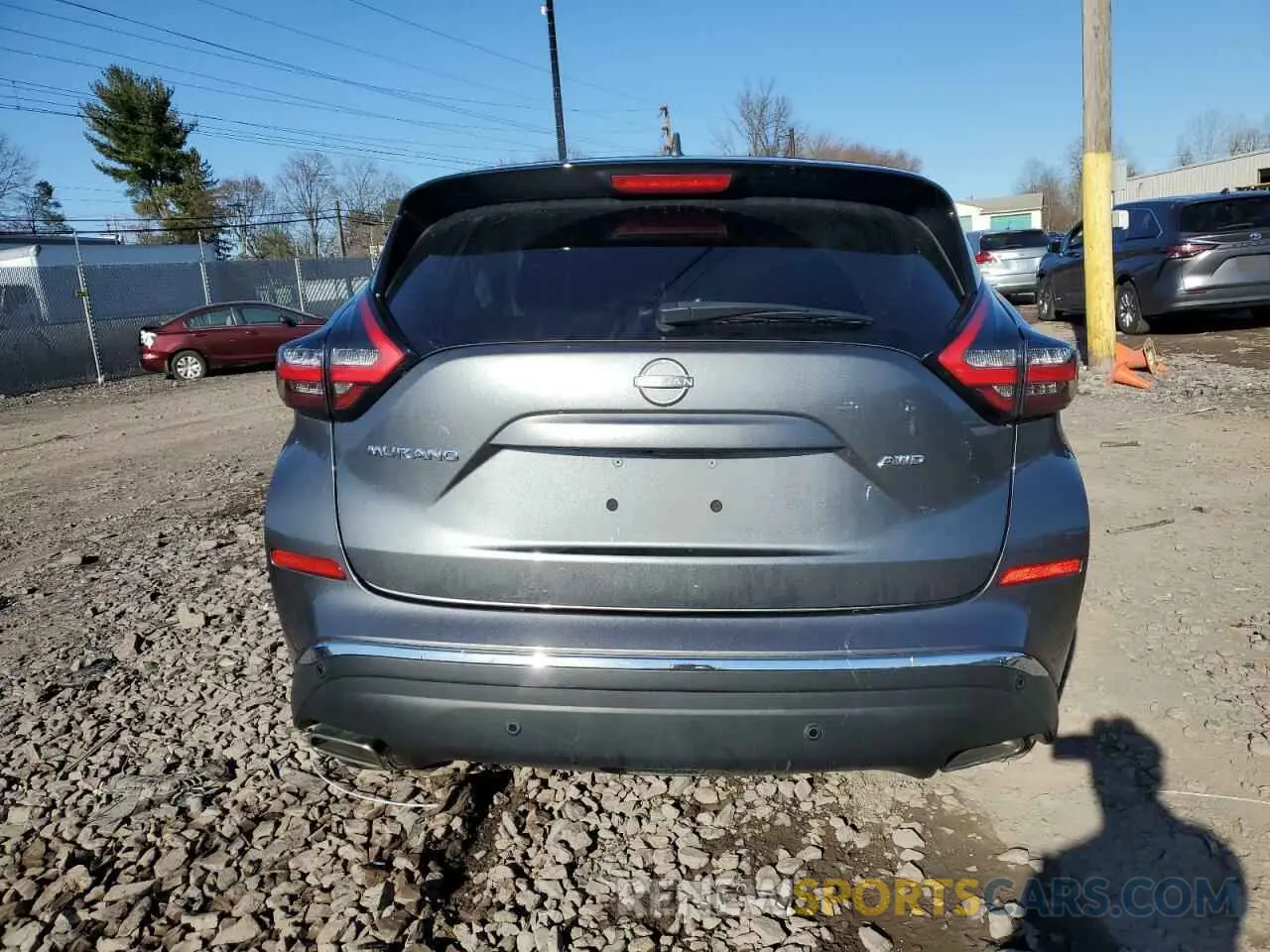 6 Photograph of a damaged car 5N1AZ2AS9PC111110 NISSAN MURANO 2023