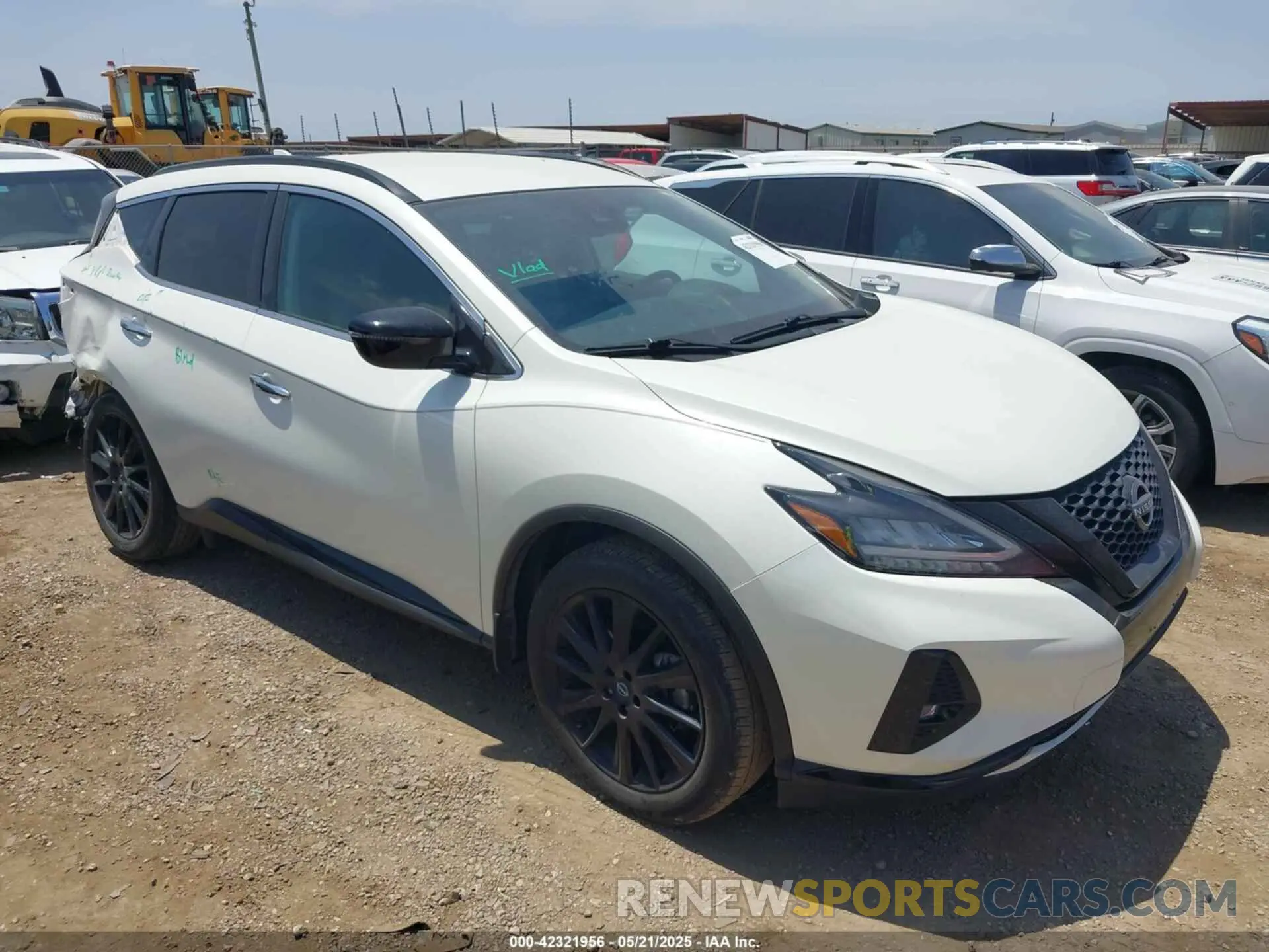 1 Photograph of a damaged car 5N1AZ2BJ0PC113527 NISSAN MURANO 2023