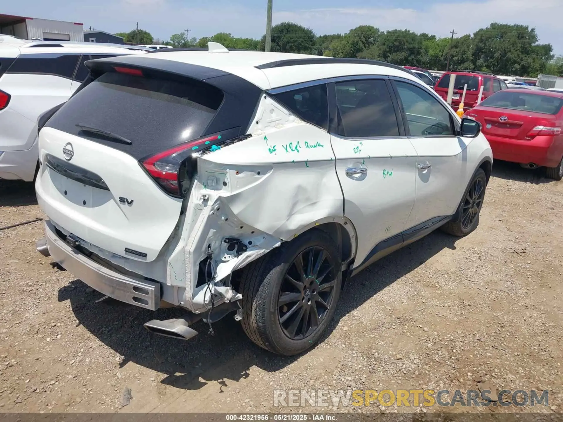 4 Photograph of a damaged car 5N1AZ2BJ0PC113527 NISSAN MURANO 2023