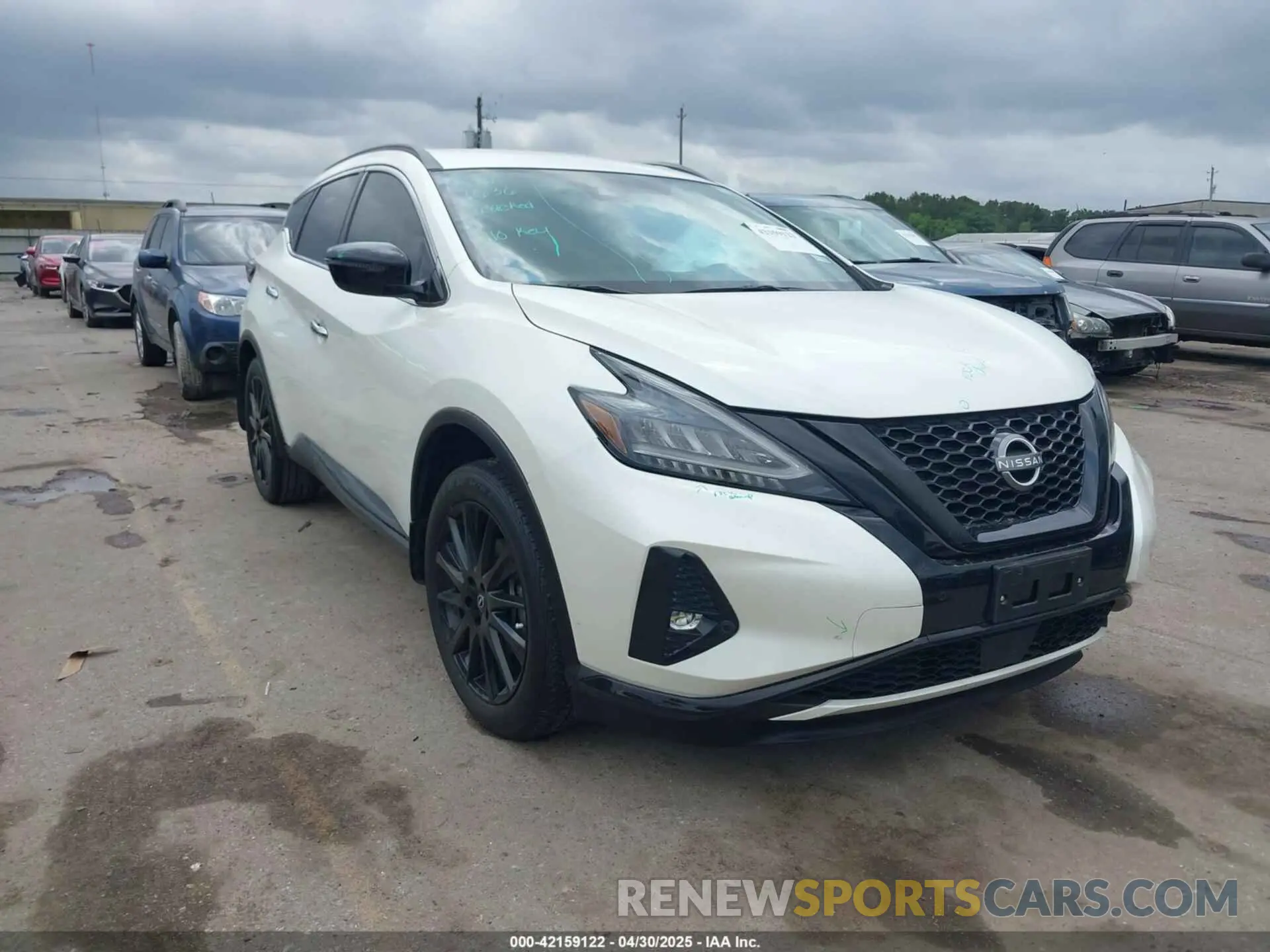 1 Photograph of a damaged car 5N1AZ2BJ2PC141944 NISSAN MURANO 2023