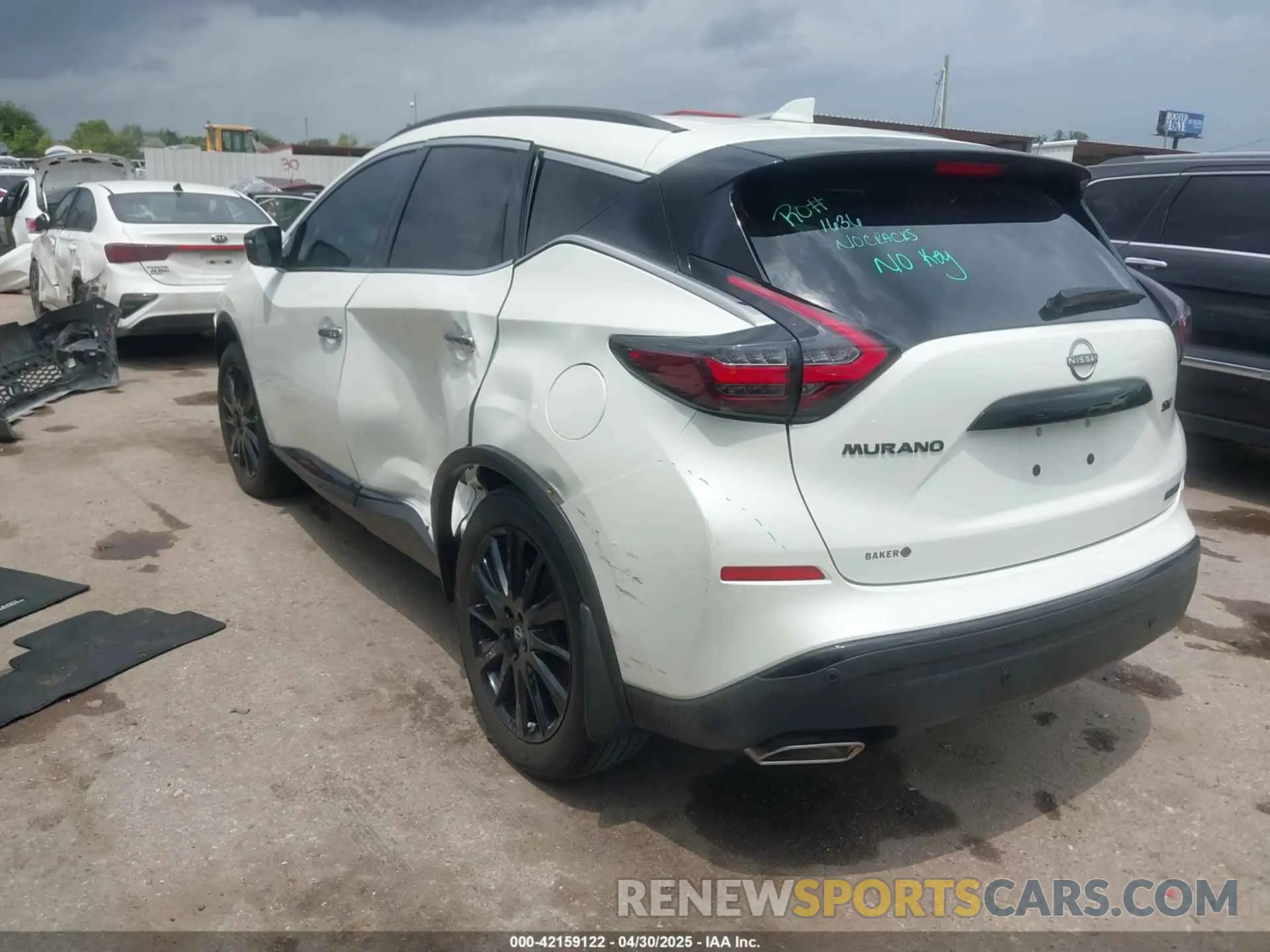 3 Photograph of a damaged car 5N1AZ2BJ2PC141944 NISSAN MURANO 2023