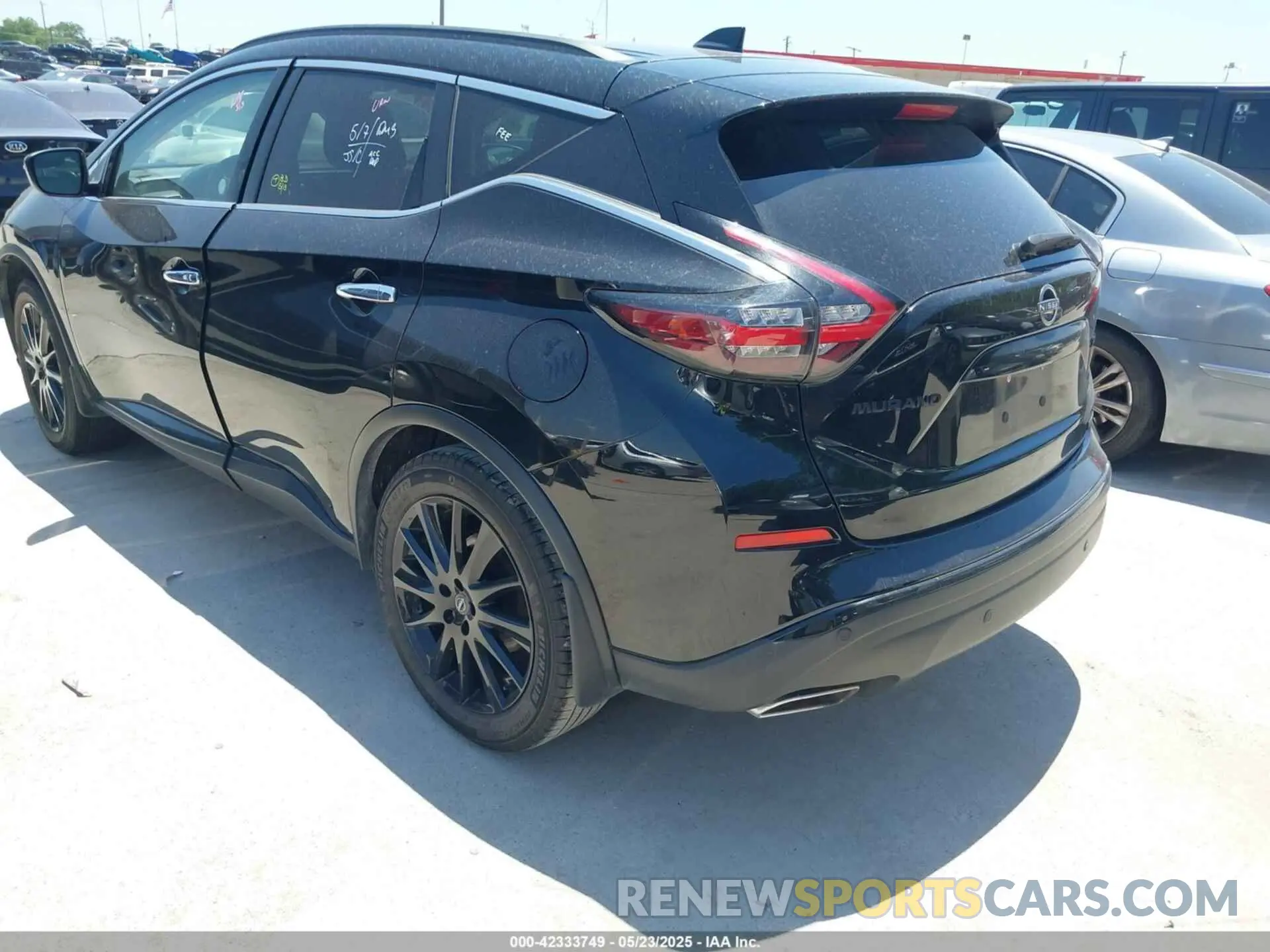 3 Photograph of a damaged car 5N1AZ2BJ4PC126846 NISSAN MURANO 2023