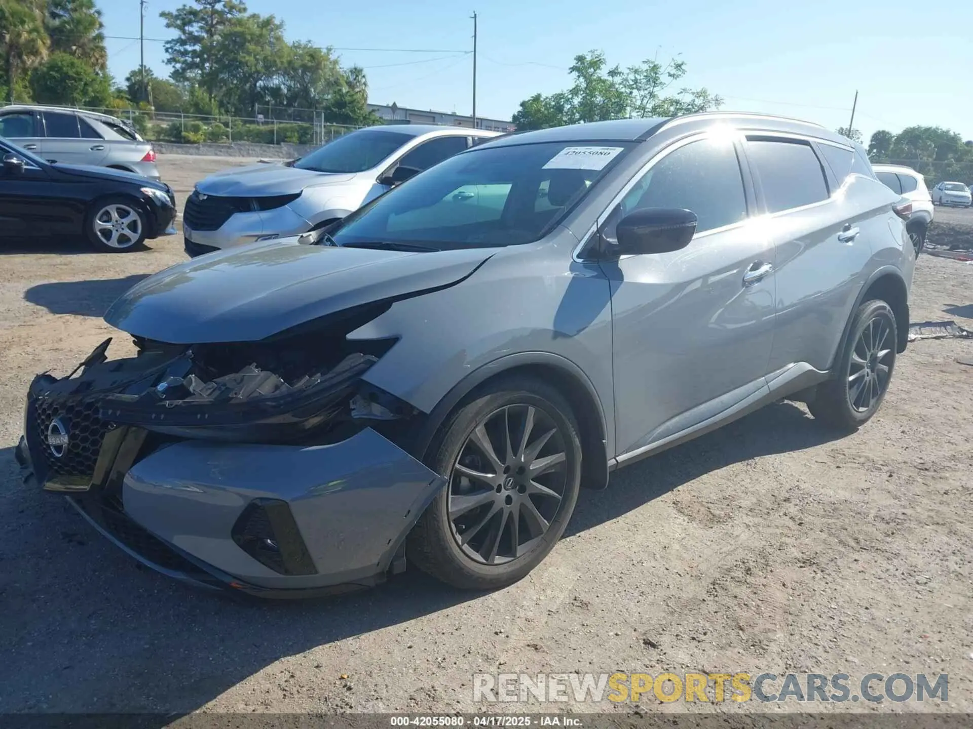 2 Photograph of a damaged car 5N1AZ2BJ5PC130761 NISSAN MURANO 2023