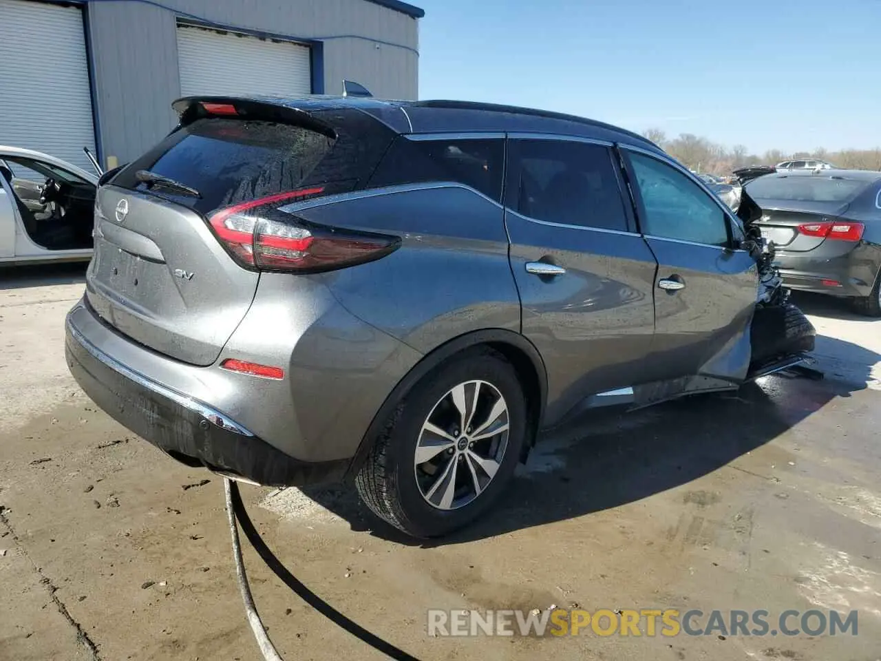3 Photograph of a damaged car 5N1AZ2BJ6PC118831 NISSAN MURANO 2023