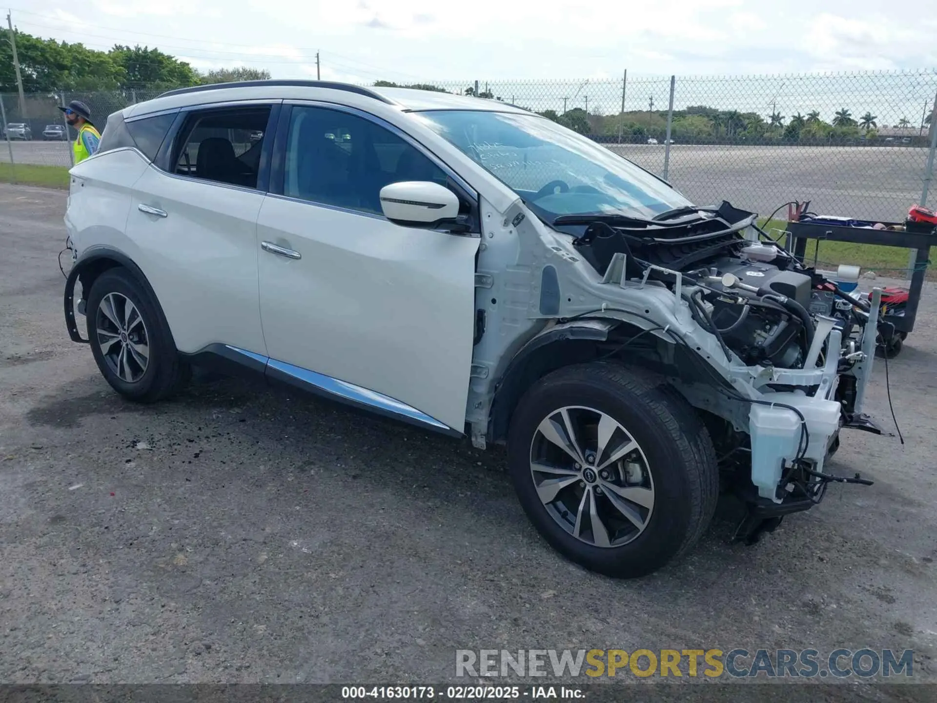 1 Photograph of a damaged car 5N1AZ2BJ7PC111015 NISSAN MURANO 2023