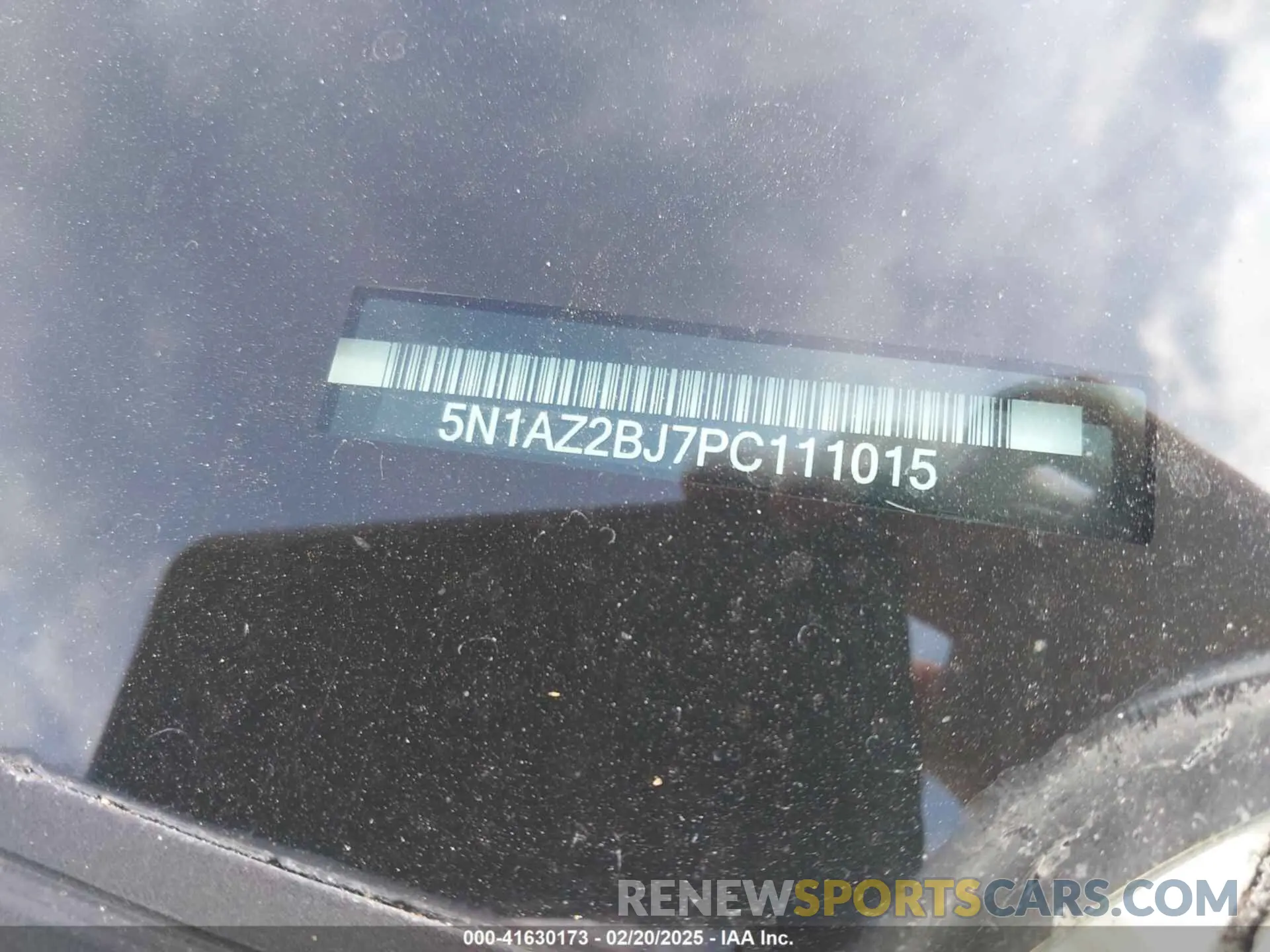 9 Photograph of a damaged car 5N1AZ2BJ7PC111015 NISSAN MURANO 2023