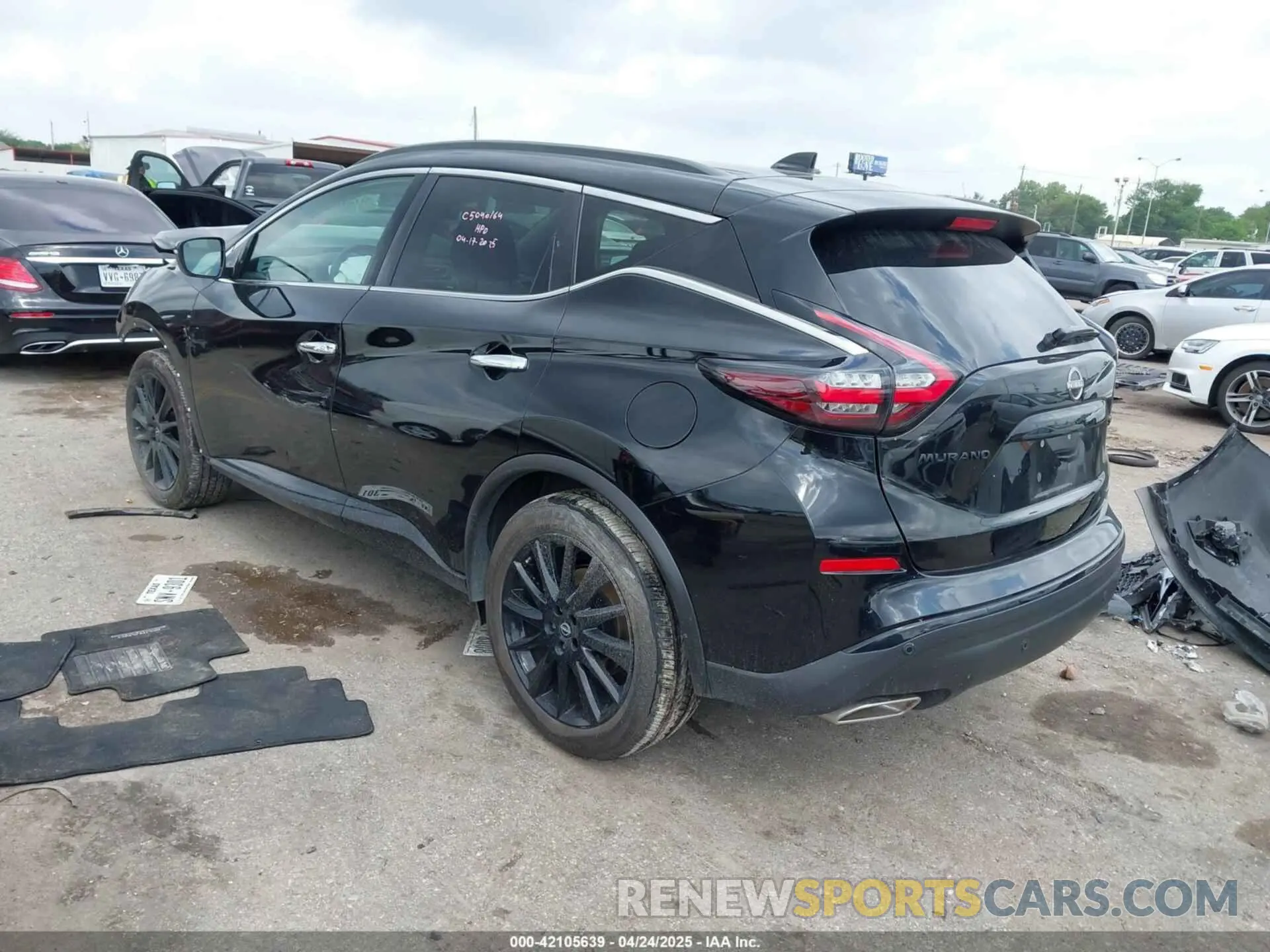 3 Photograph of a damaged car 5N1AZ2BJ8PC109791 NISSAN MURANO 2023