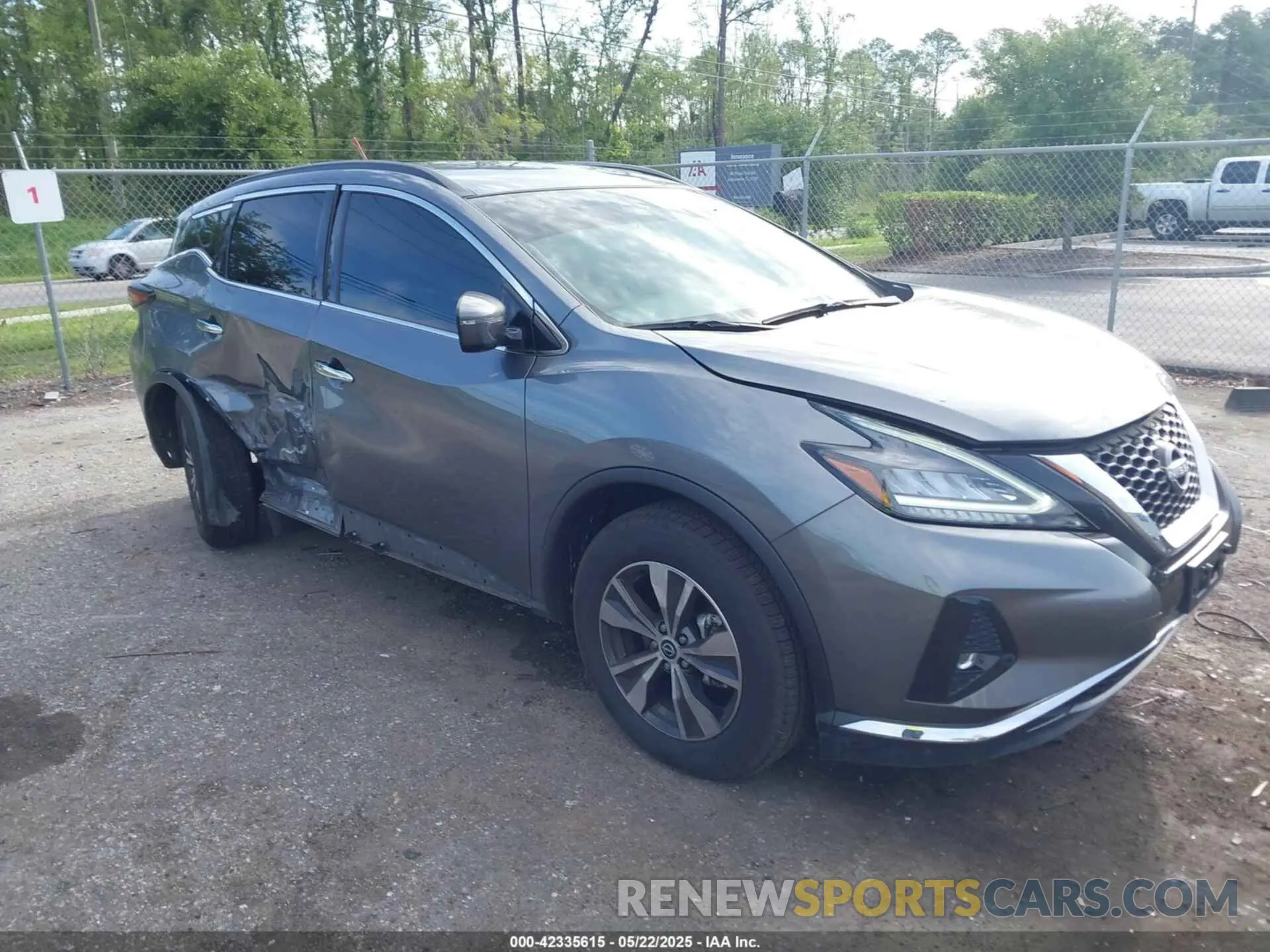 1 Photograph of a damaged car 5N1AZ2BJ9PC125790 NISSAN MURANO 2023