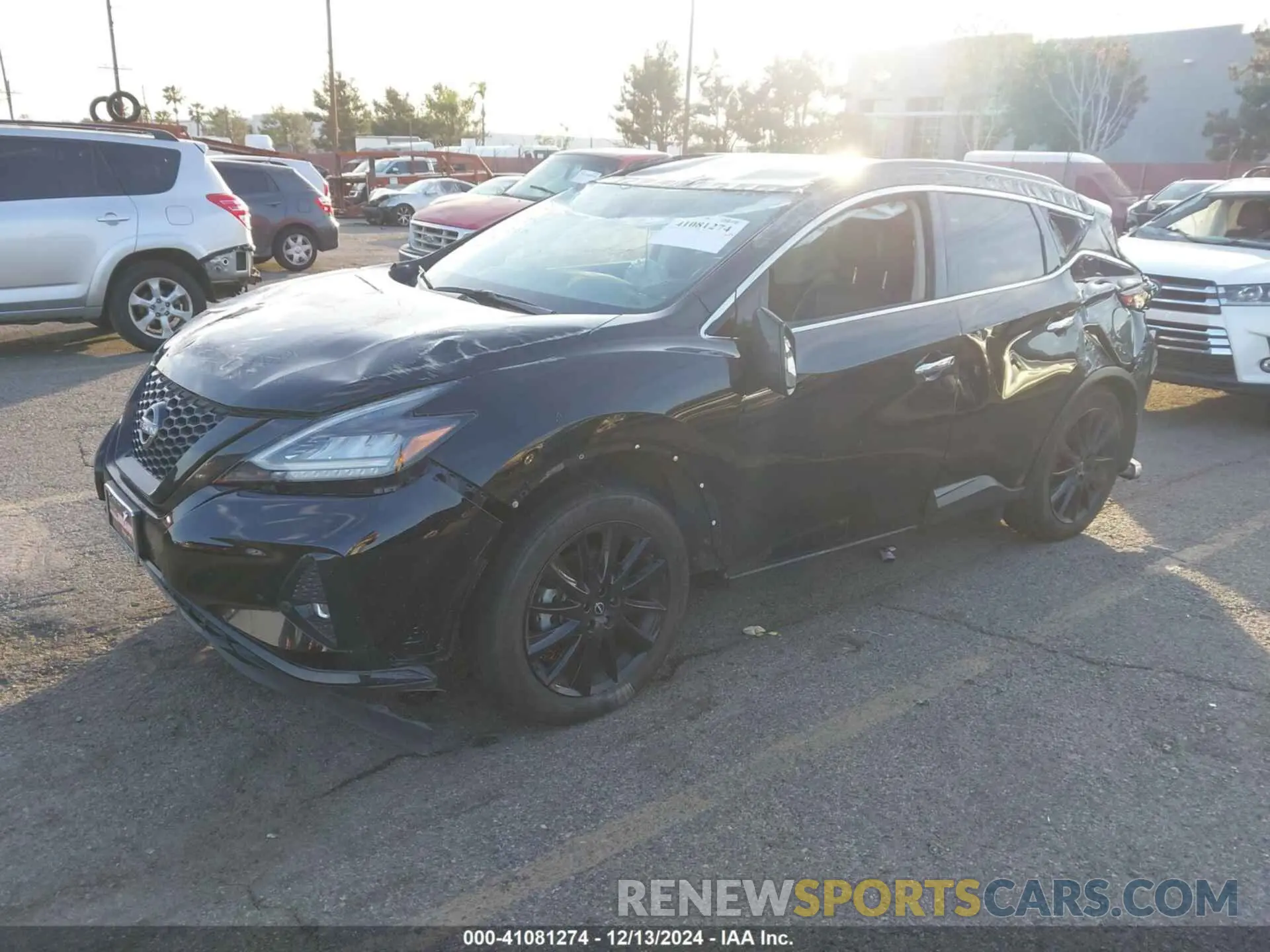 2 Photograph of a damaged car 5N1AZ2BJXPC115124 NISSAN MURANO 2023
